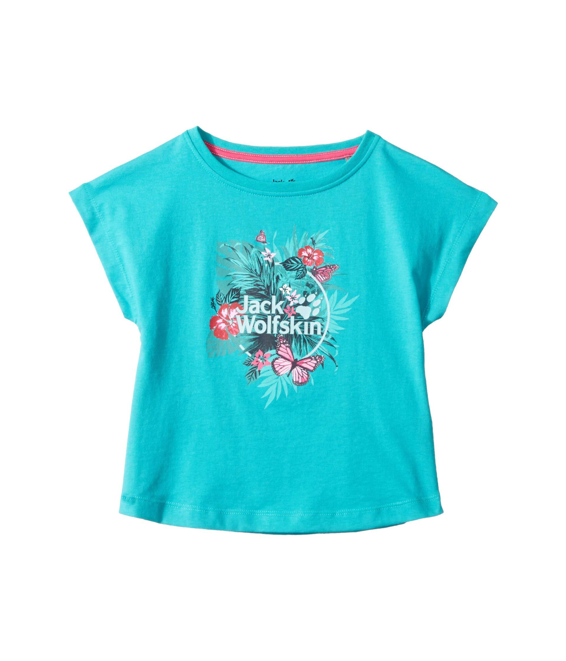 Тропическая футболка (младенец / малыш / маленькие дети / большие дети) Jack Wolfskin Kids
