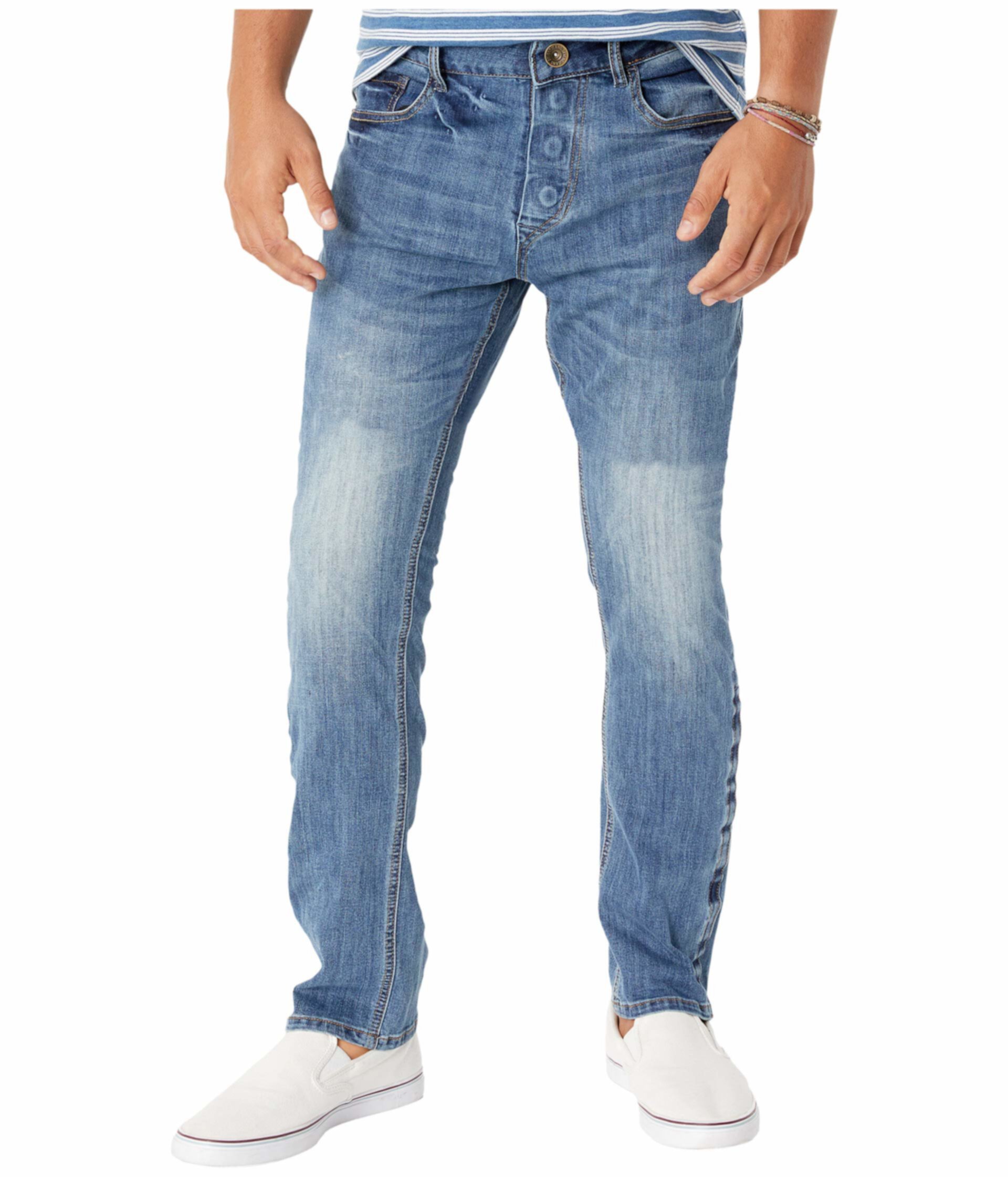 Адаптивные узкие прямые джинсы с магнитной застежкой в цвете Belmore Seven7