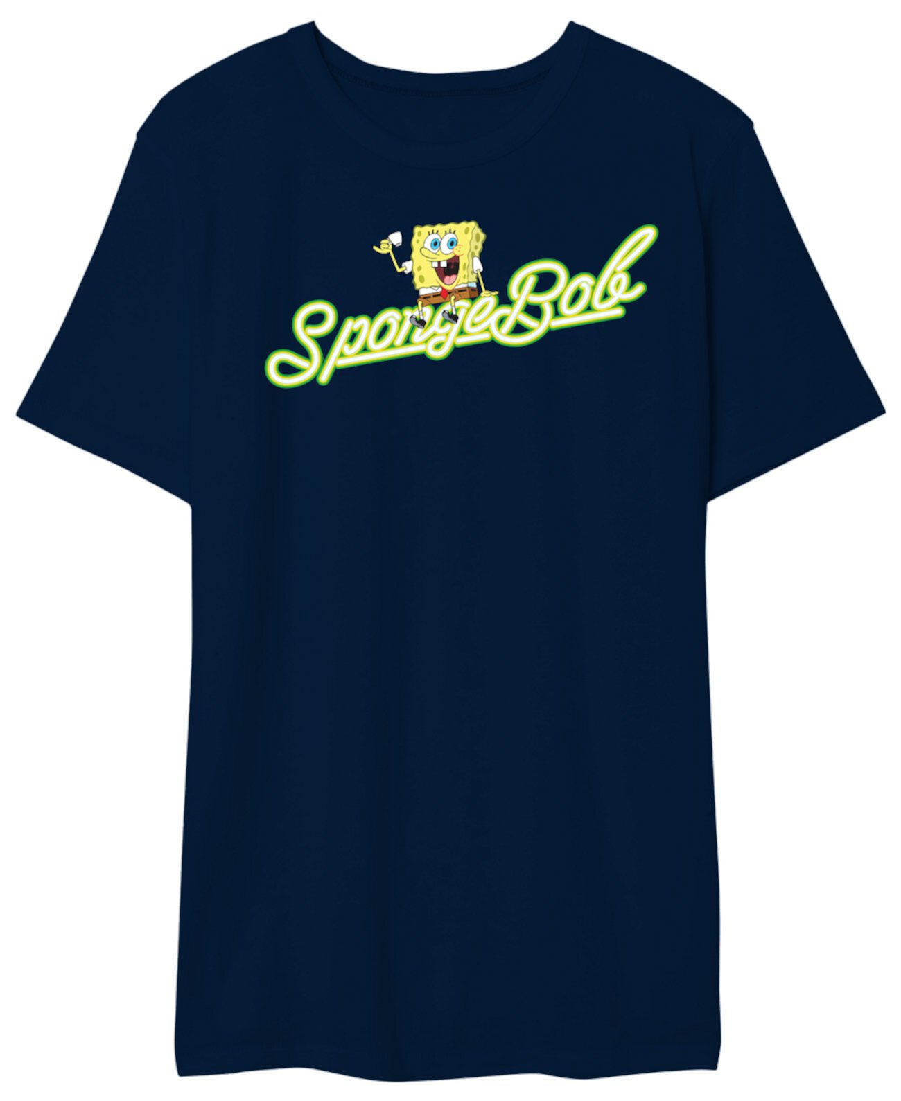 Spongebob Coffee Break Мужская футболка с рисунком AIRWAVES