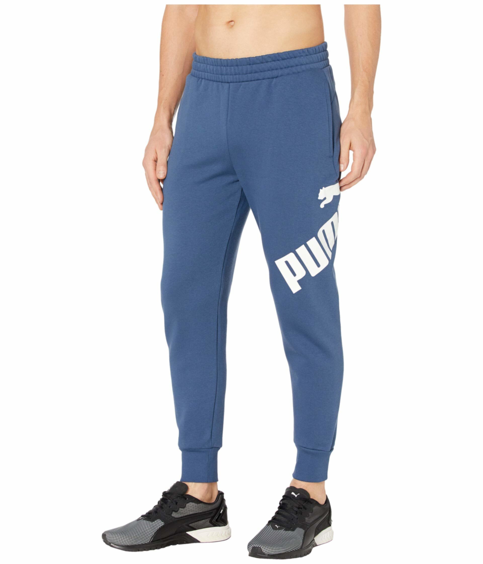 Большие флисовые штаны с логотипом PUMA