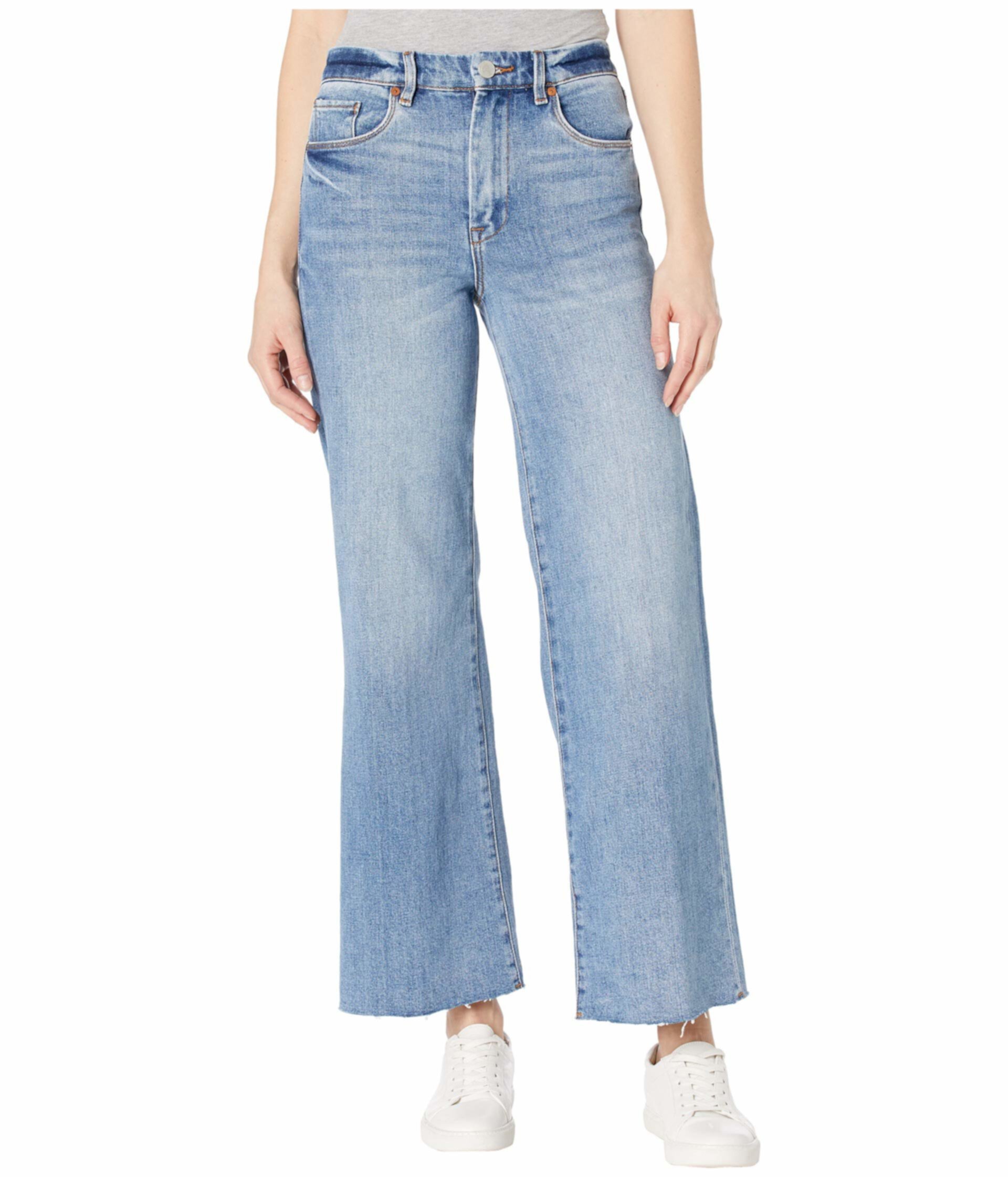 Укороченные широкие джинсы с высокой посадкой в стиле After Party Blank NYC
