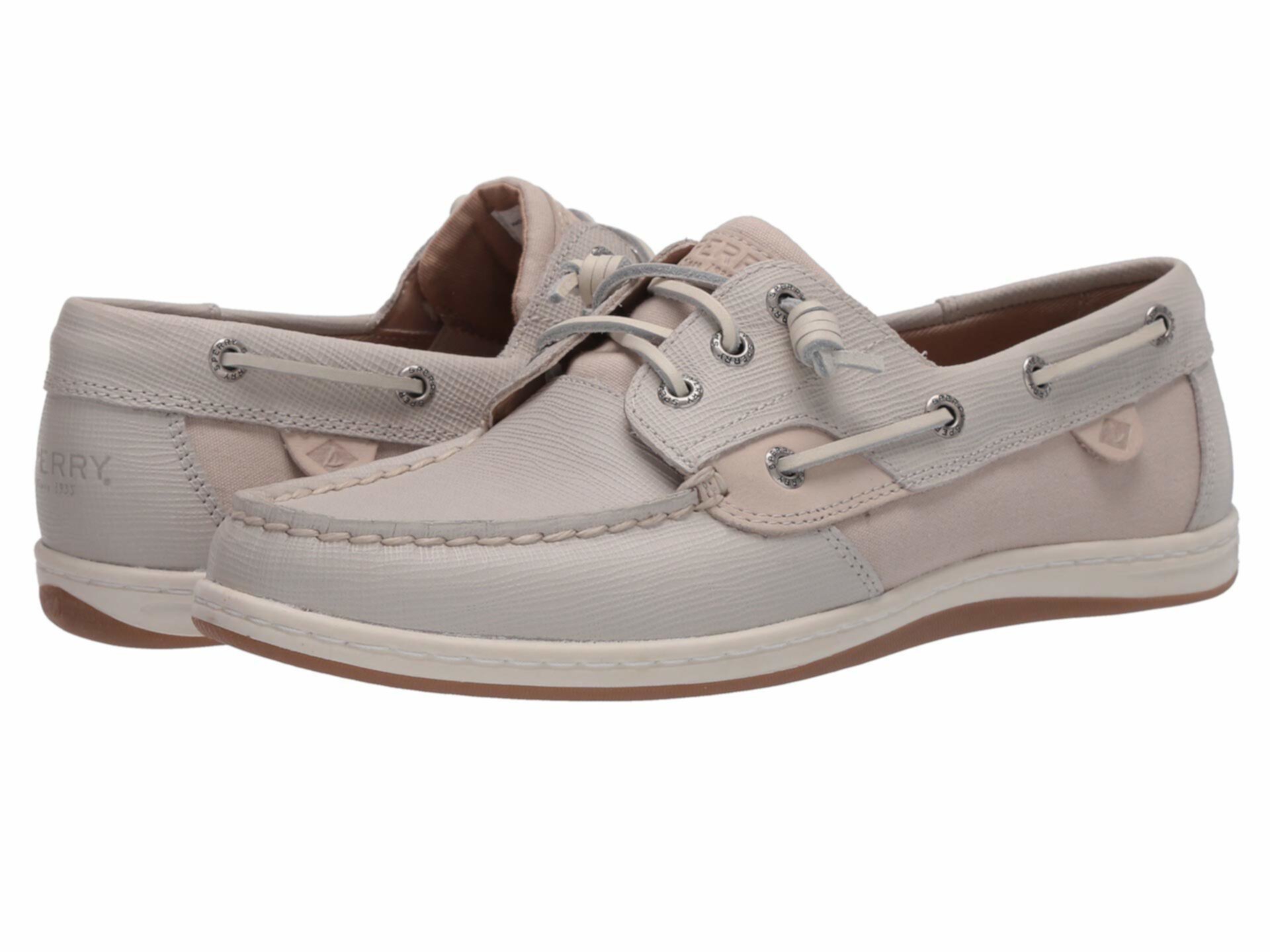 Songfish Saffiano Leather Sperry