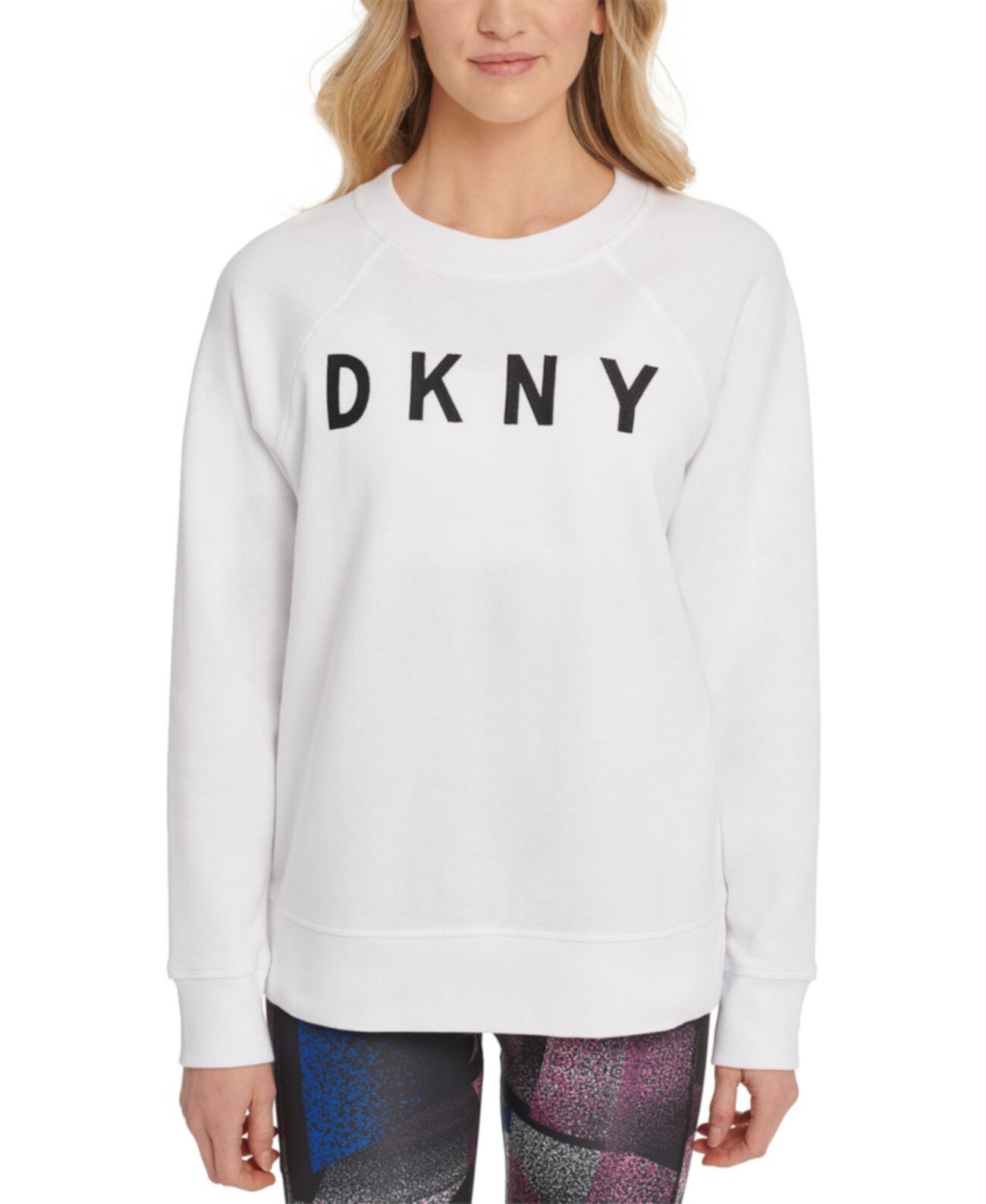 Спортивная толстовка с логотипом DKNY