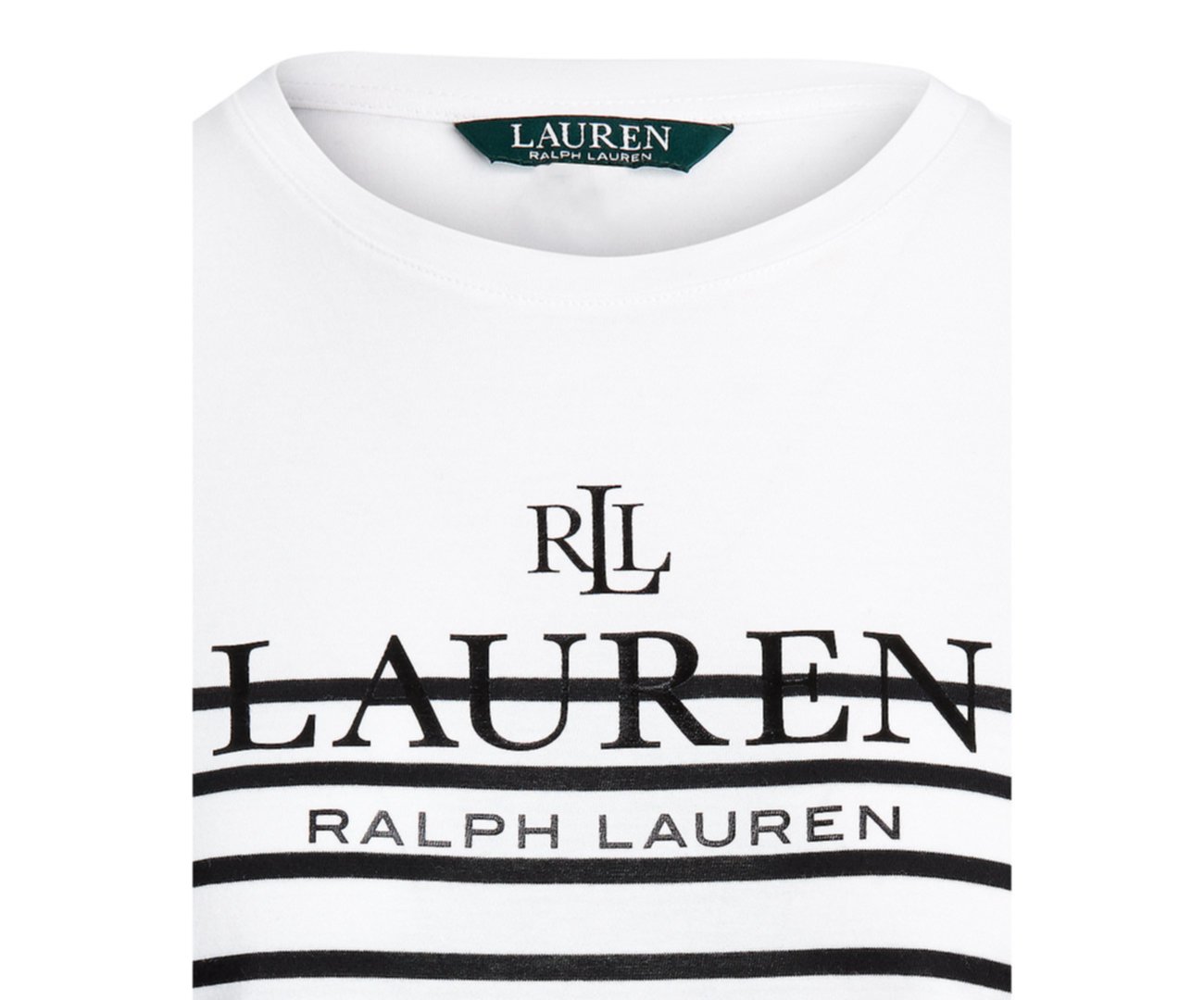 Футболка в полоску с логотипом Ralph Lauren