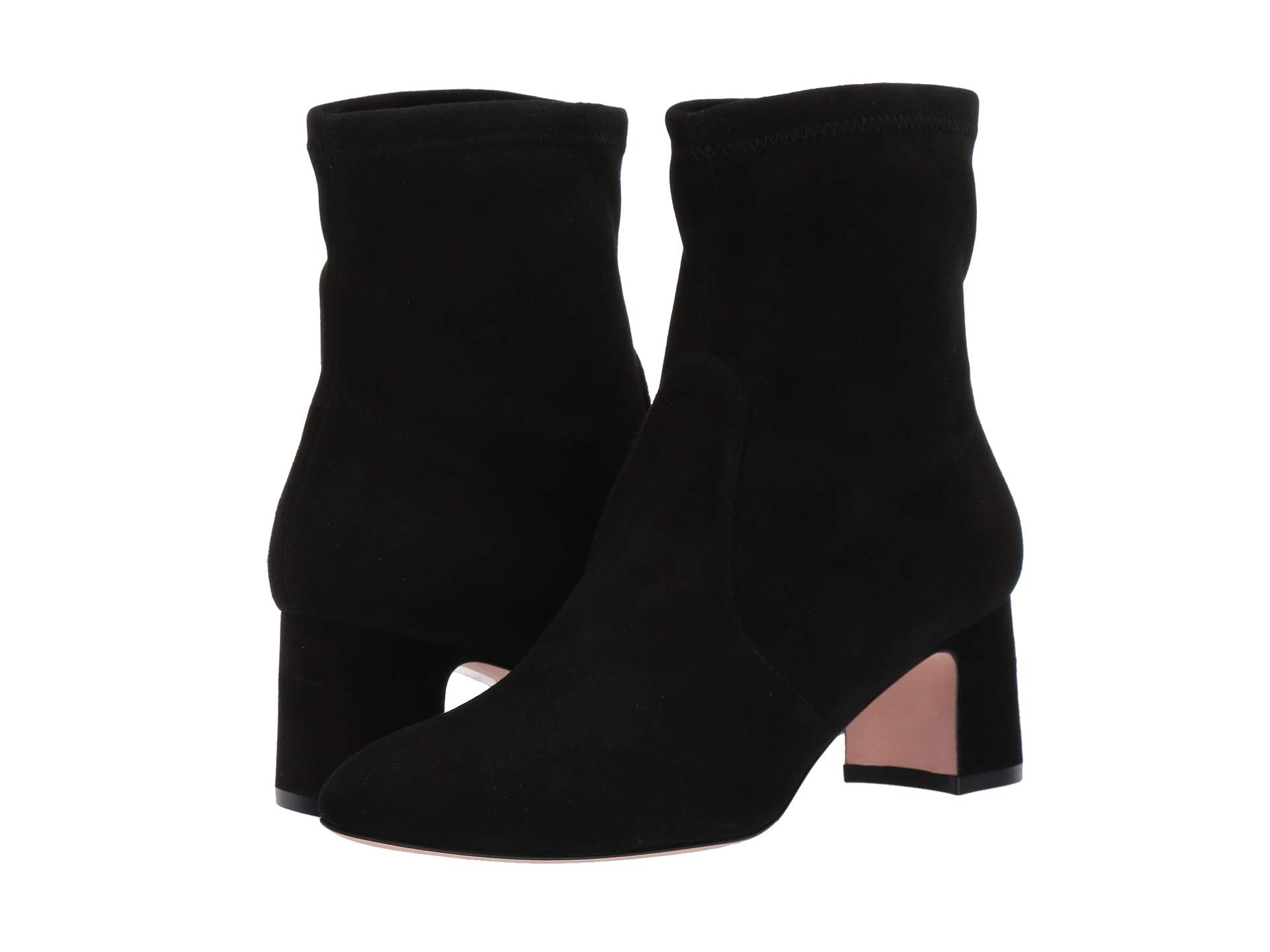 Кожаные ботильоны Stuart Weitzman Niki 60 на устойчивом каблуке высотой 5,1 см Stuart Weitzman