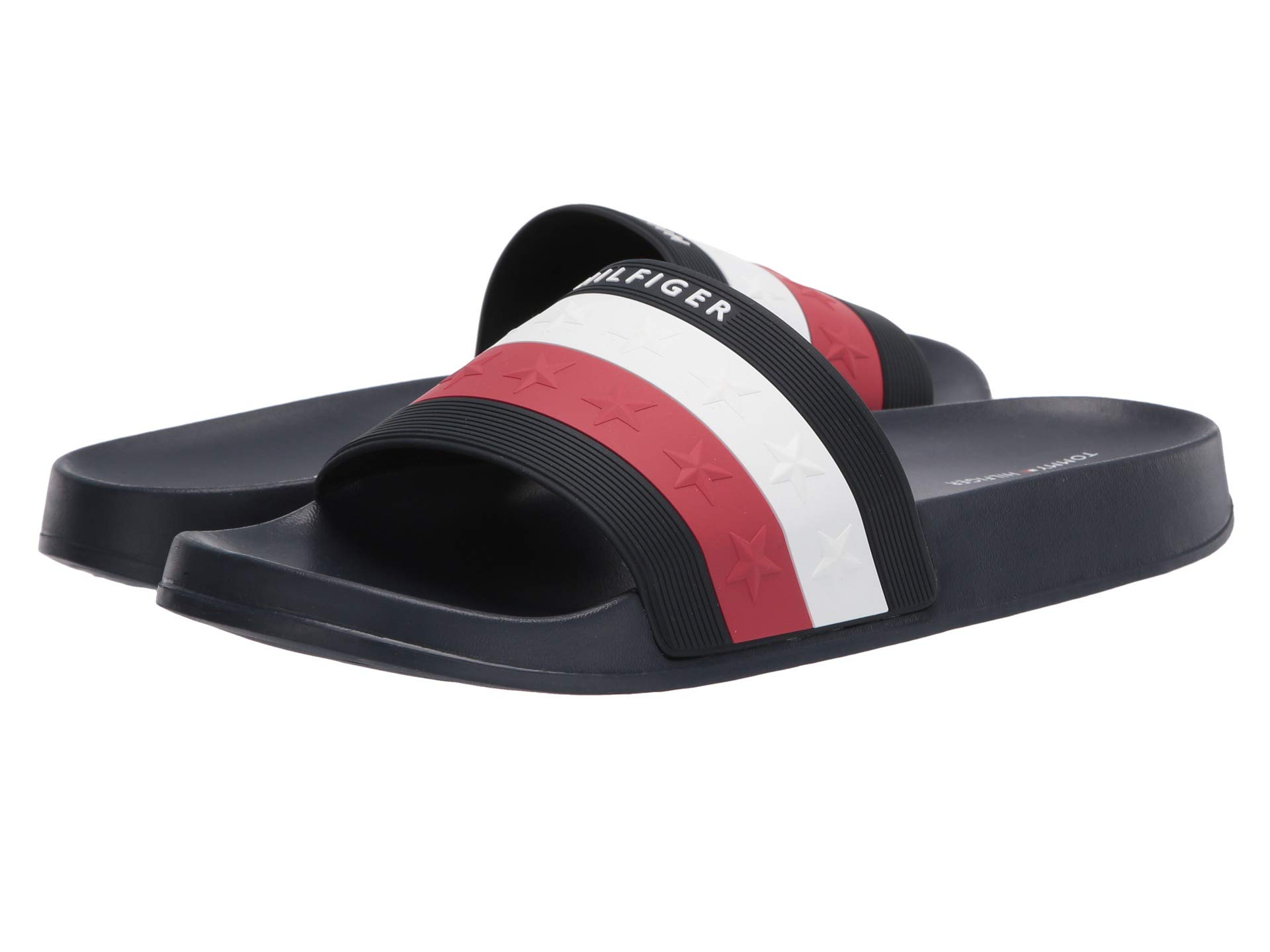 Сандалии Tommy Hilfiger Dulce 2 с дизайном в звезды и полоски и мягкой стелькой Tommy Hilfiger