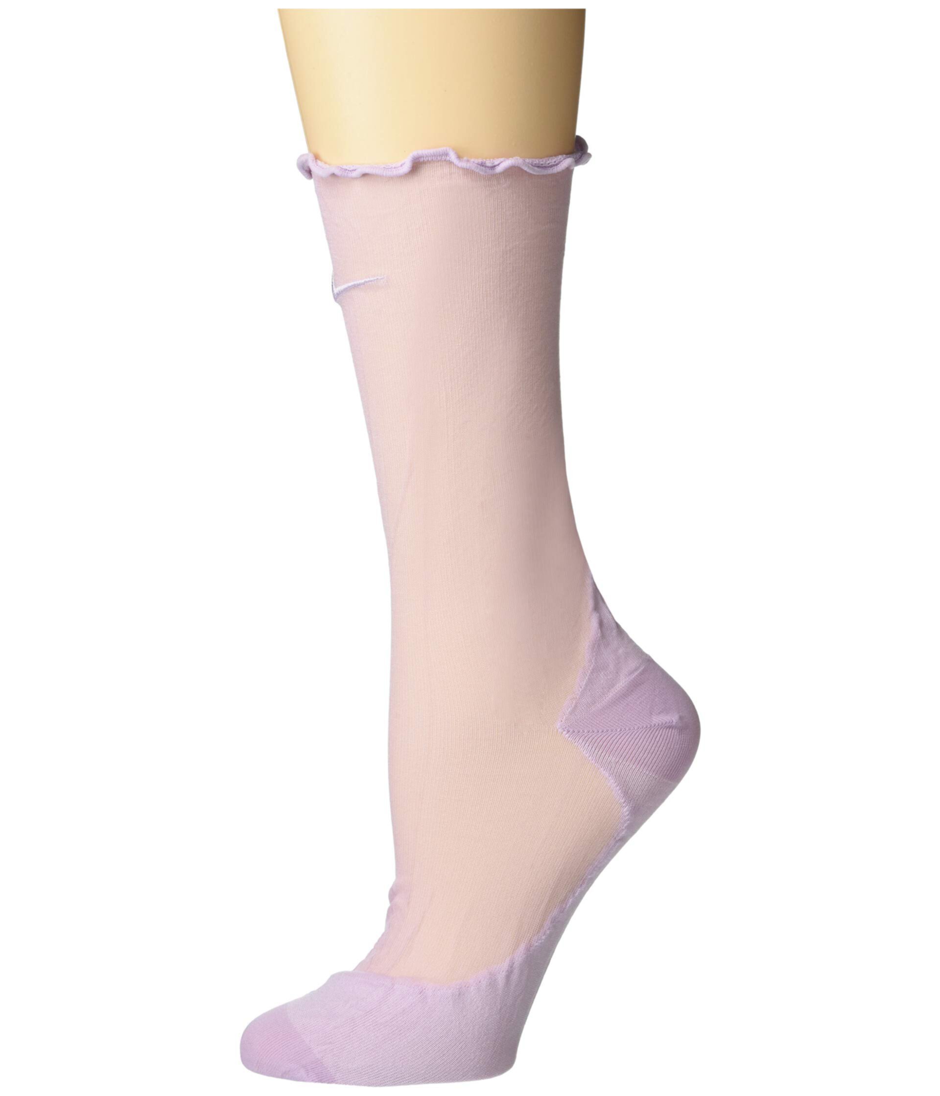 Прозрачные носки с женственными деталями Nike