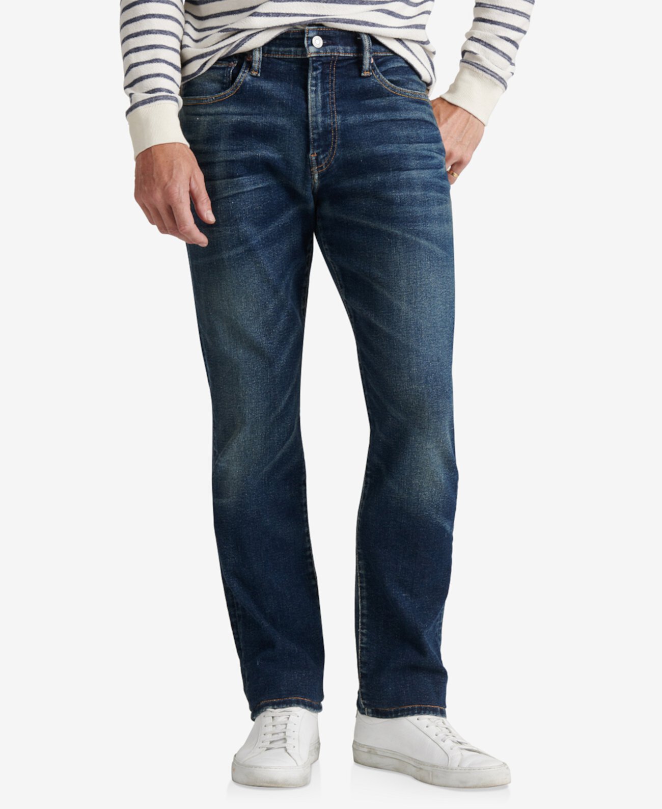 Мужские 121 узкие прямые передовые эластичные джинсы Lucky Brand