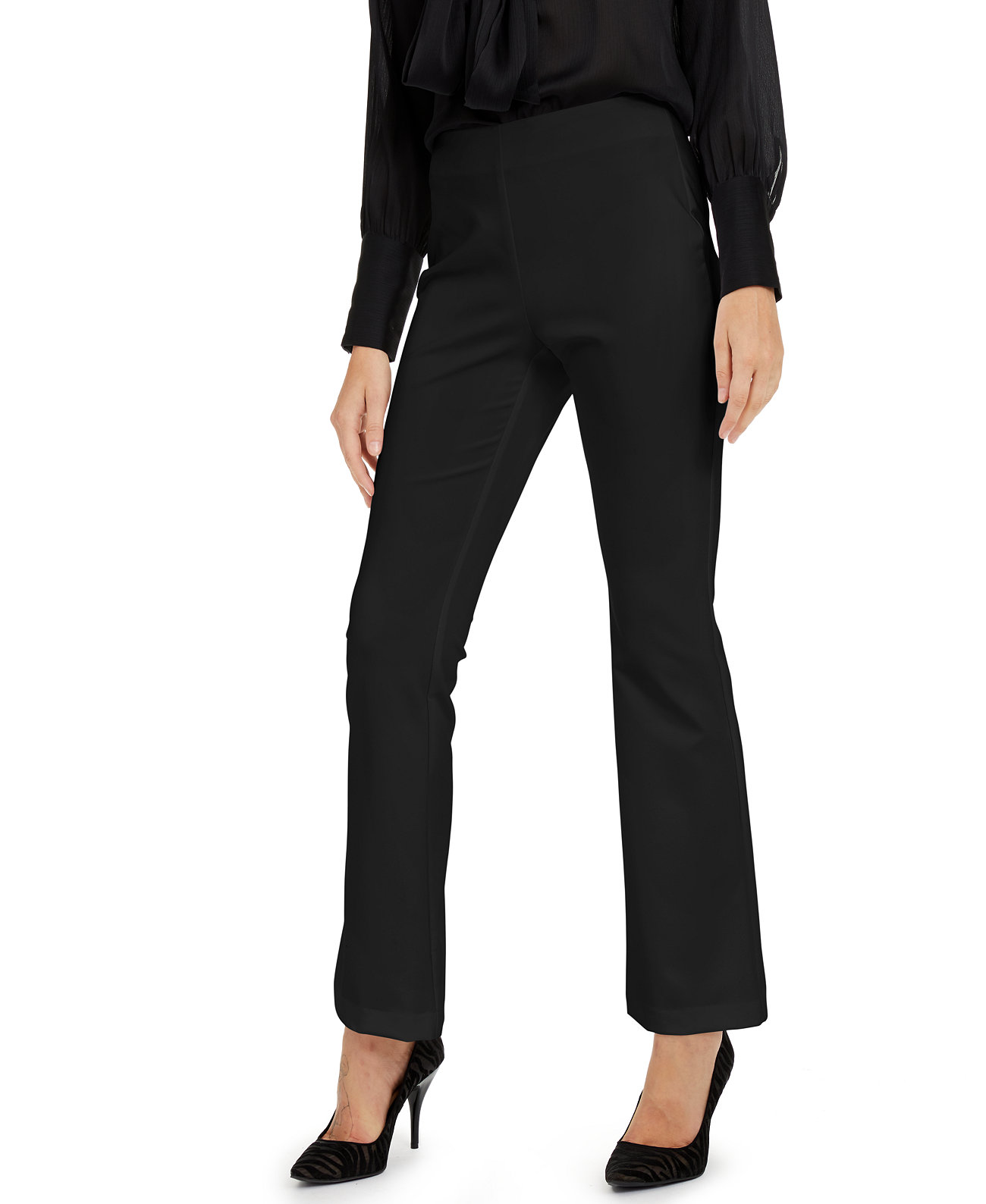 INC Petite Pull-On Bootcut Pants, созданный для Macy's INC International Concepts