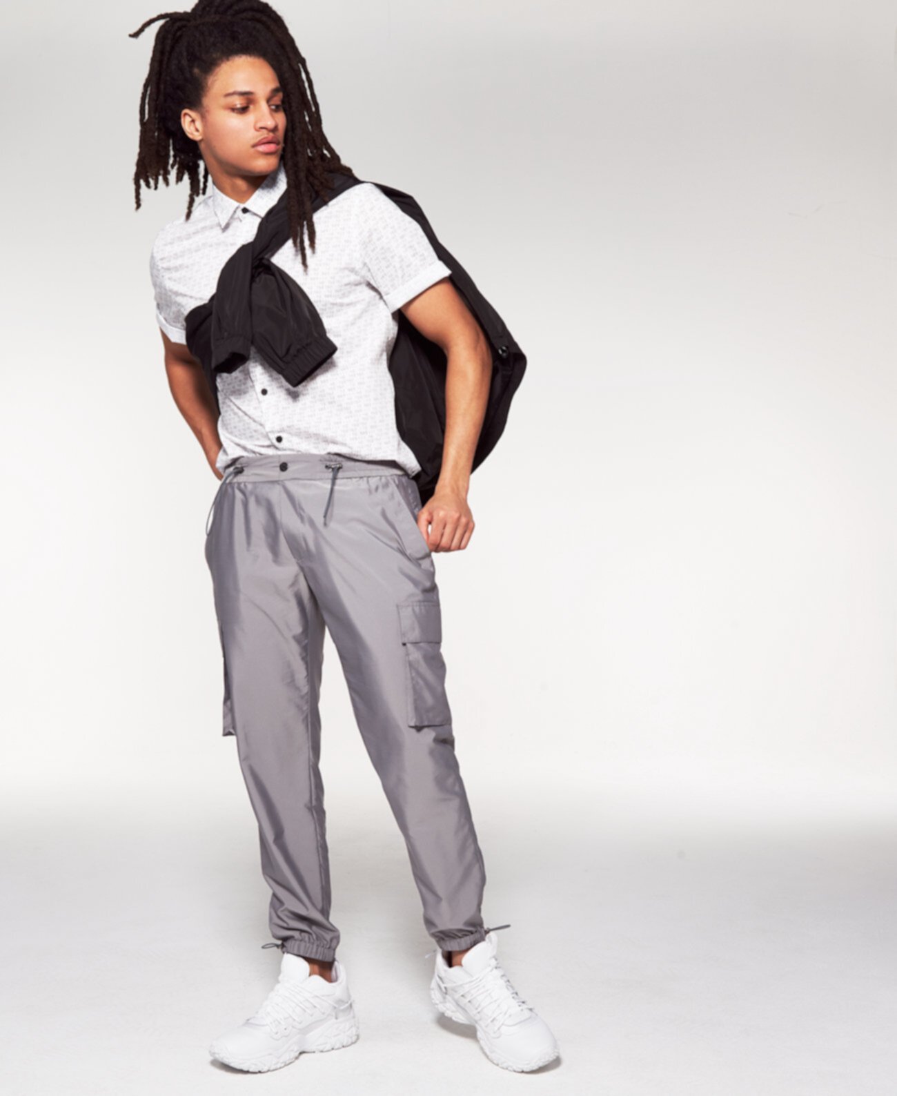 INC Мужские брюки-карго Onyx, созданные для Macy's INC International Concepts