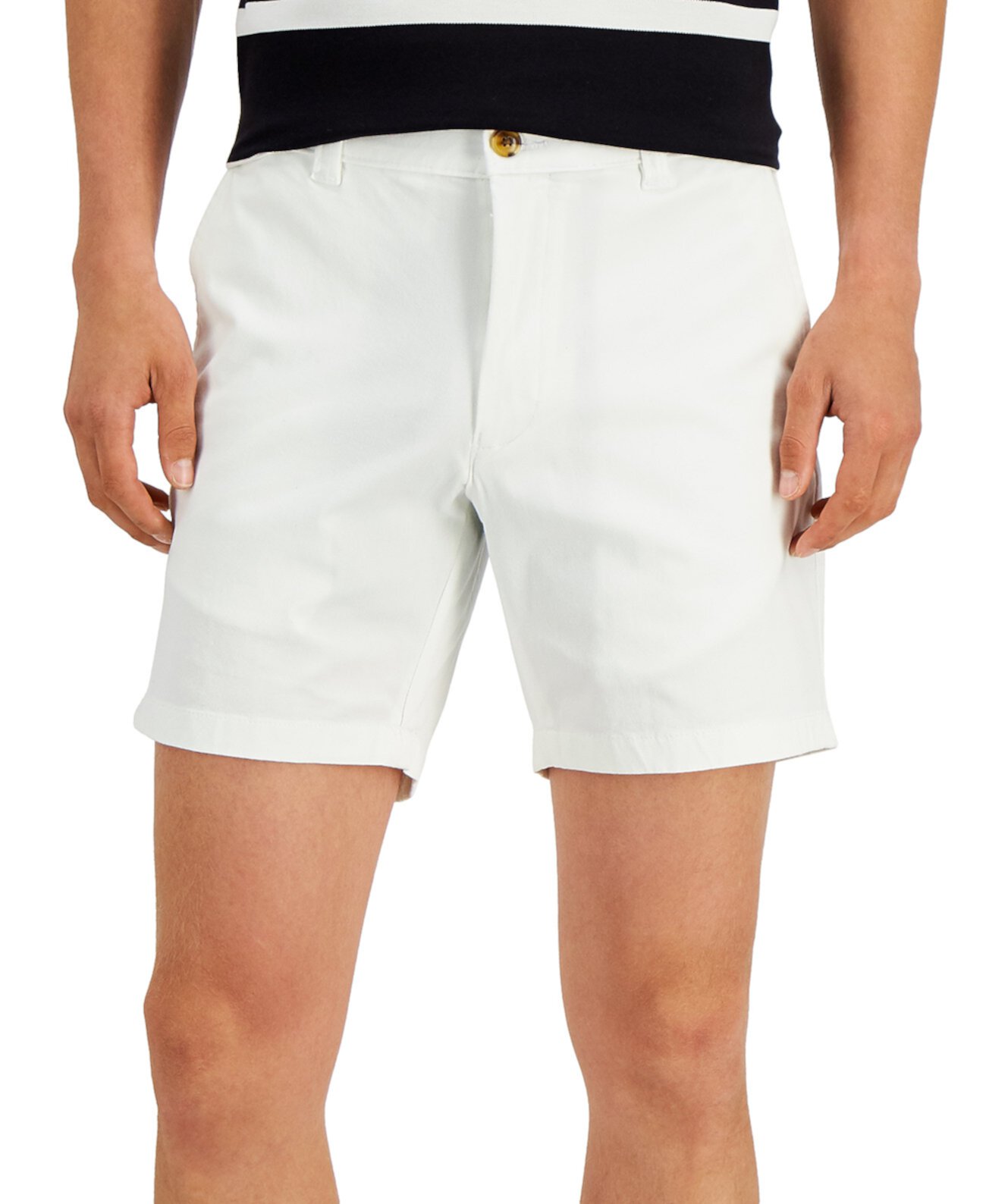 Мужские 7-дюймовые стретч-шорты стандартного кроя, созданные для Macy's Club Room
