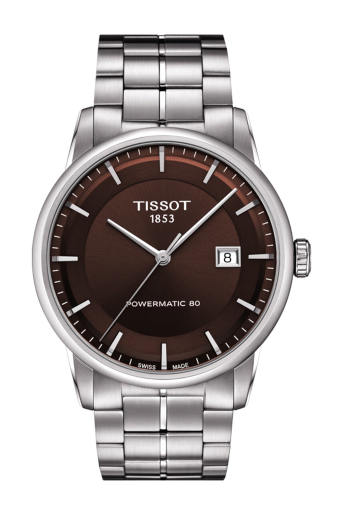 Мужские роскошные часы-браслет Powermatic 80, 41 мм Tissot