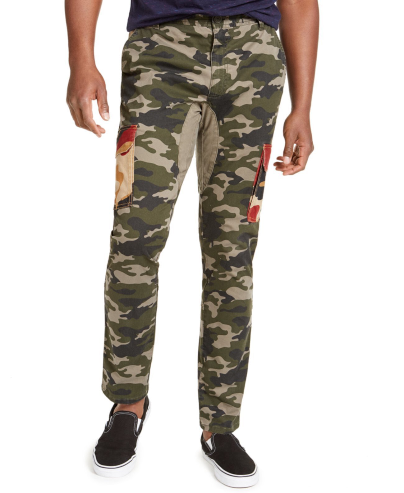 Мужские брюки-карго с камуфляжным принтом, созданные для Macy's Sun & Stone