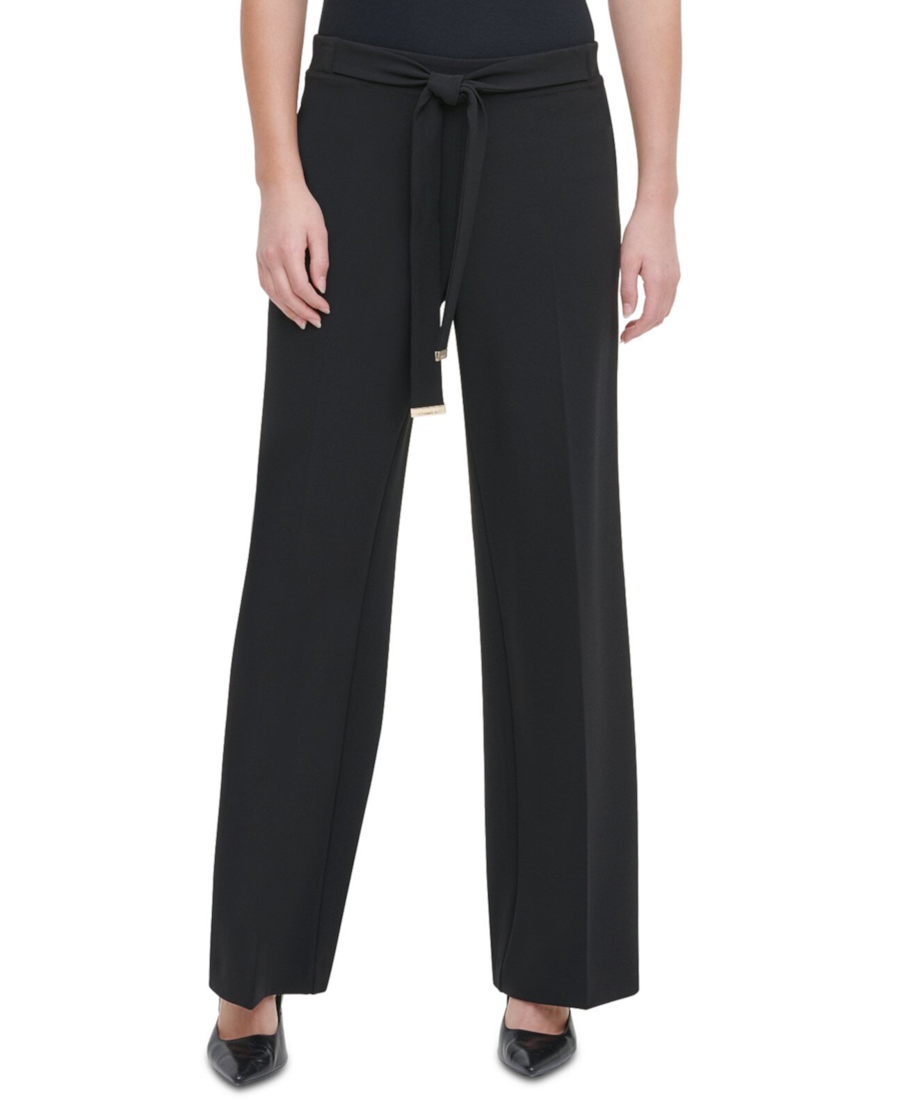 Широкие брюки с завязками спереди Calvin Klein