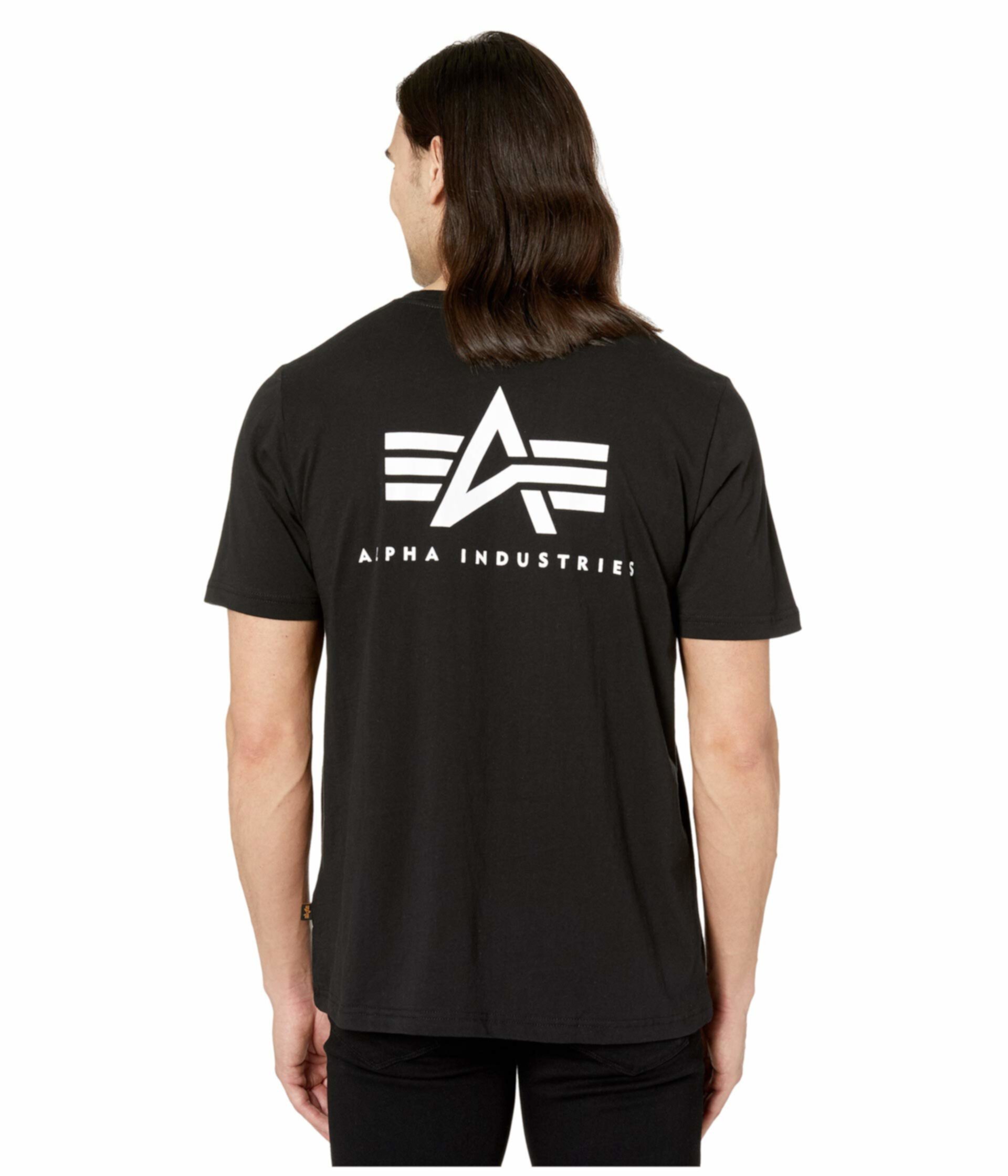 Маленькая футболка с логотипом Alpha Industries
