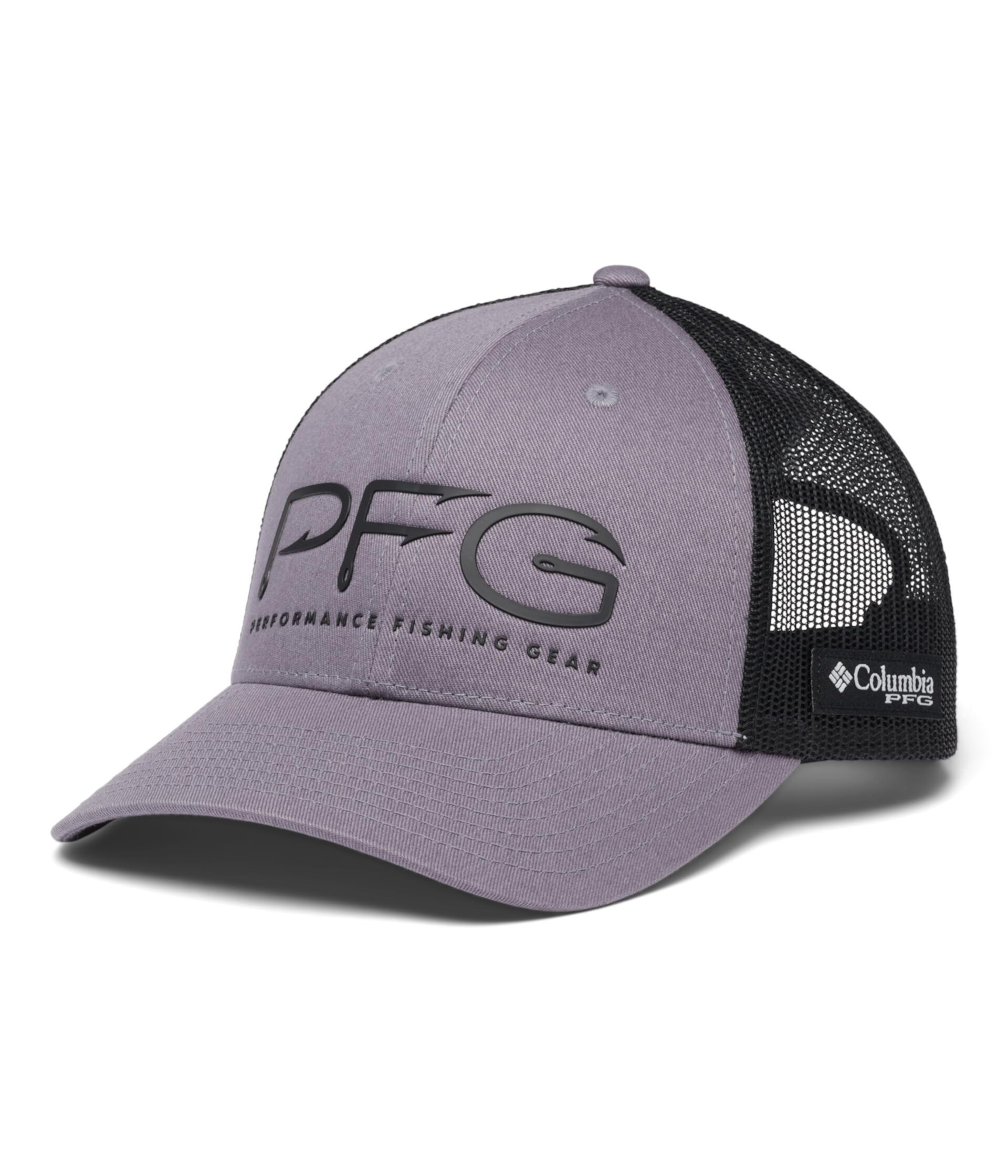 Кепка PFG Mesh™ Snapback с вышивкой и сетчатой спинкой, регулируемый размер, из 100% хлопка и 100% полиэстера Columbia