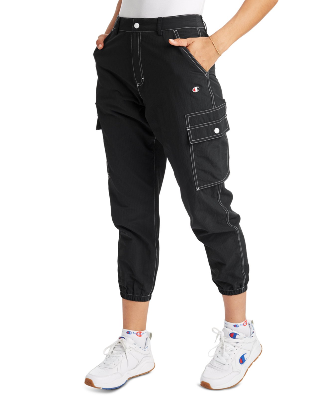 Укороченные карго. Карго брюки Champion. Champion Cargo Pant. Champion Cargo.