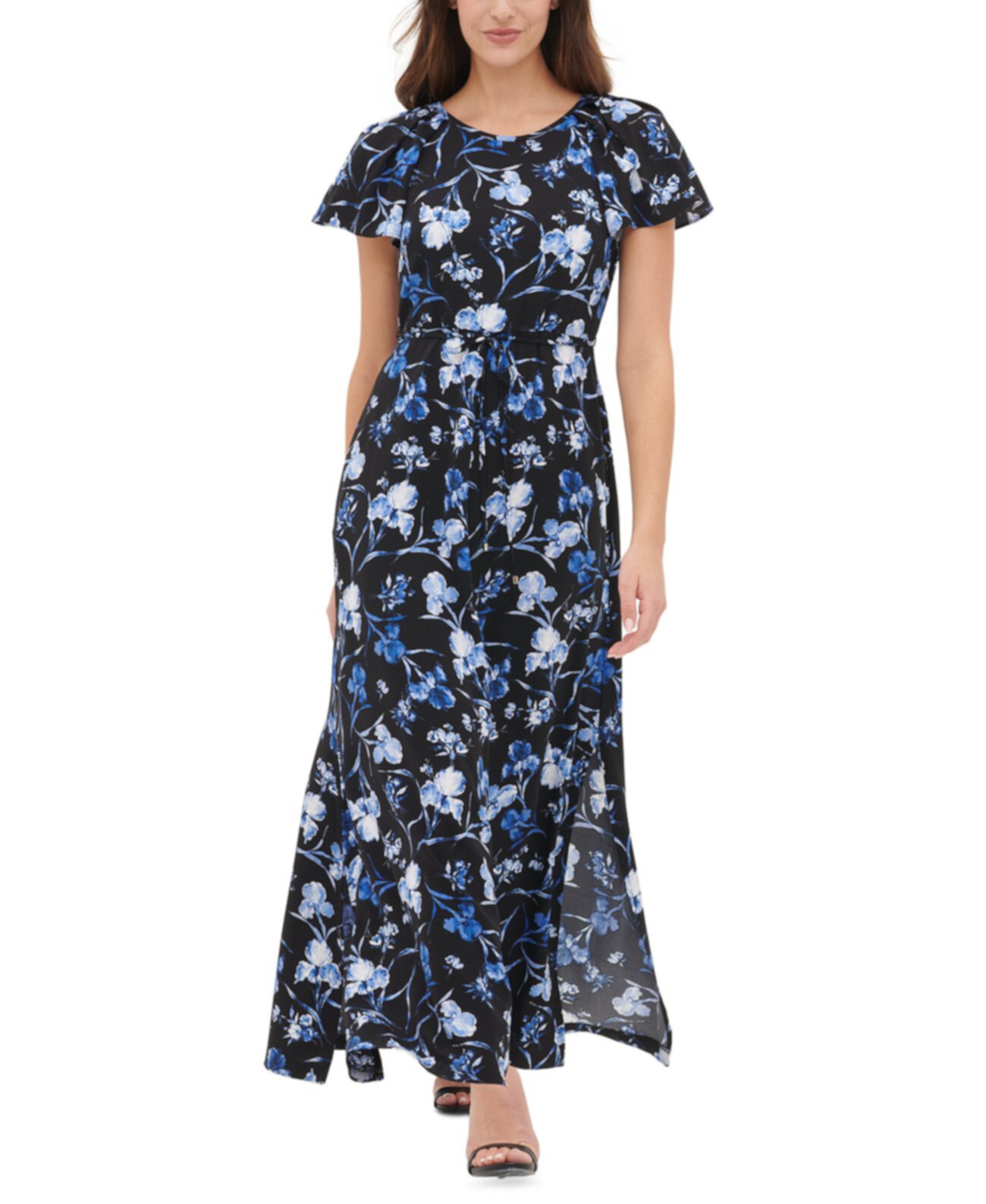 Платье макси с цветочным принтом Tommy Hilfiger