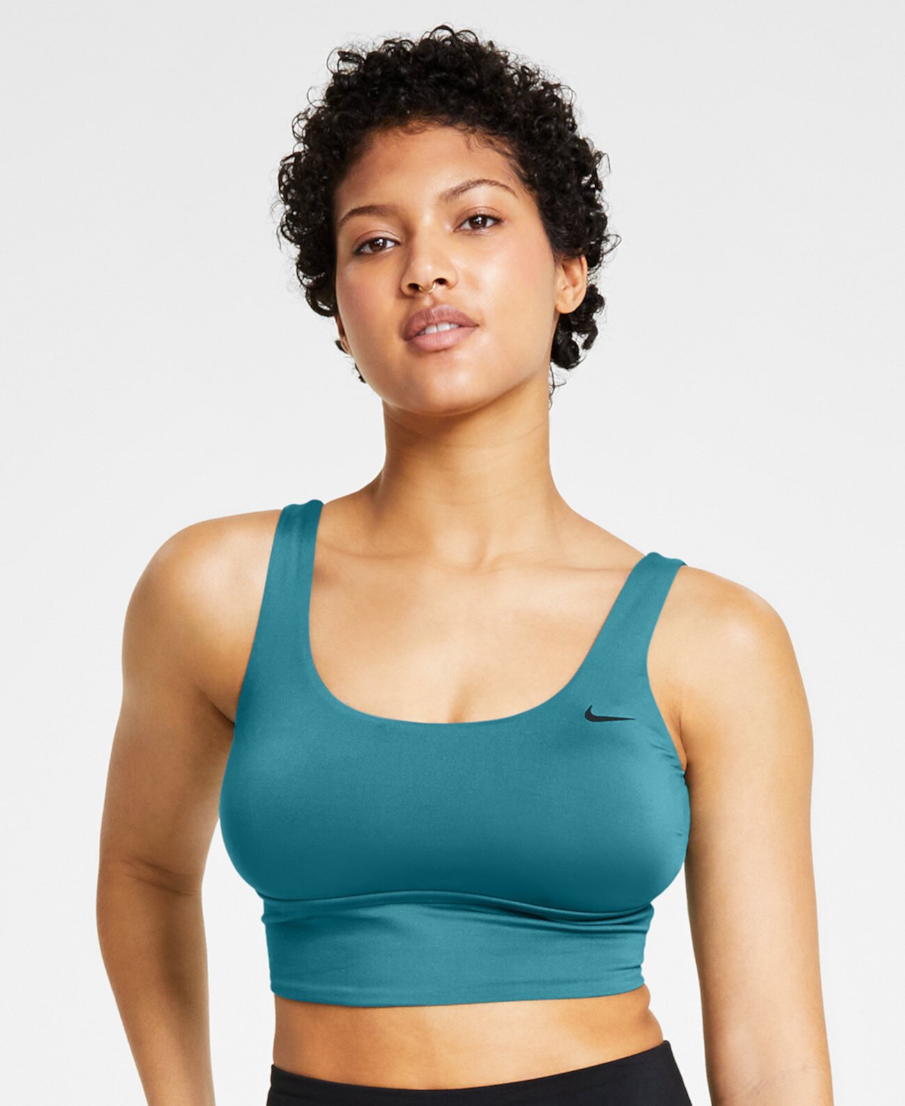 Женский Топ для плавания Nike Essential Scoop-Neck Nike