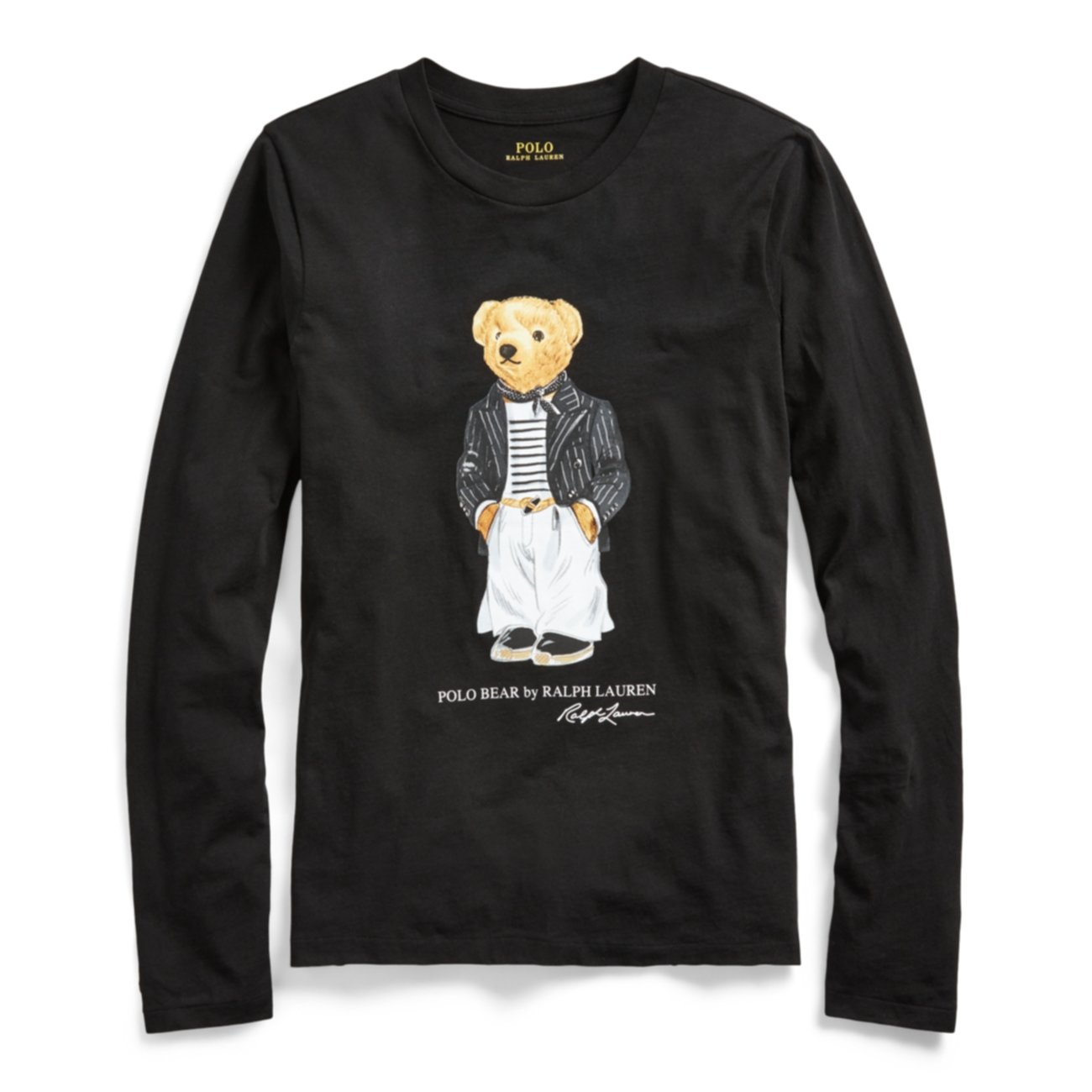 Рубашка Поло Медведя с круглым вырезом Ralph Lauren
