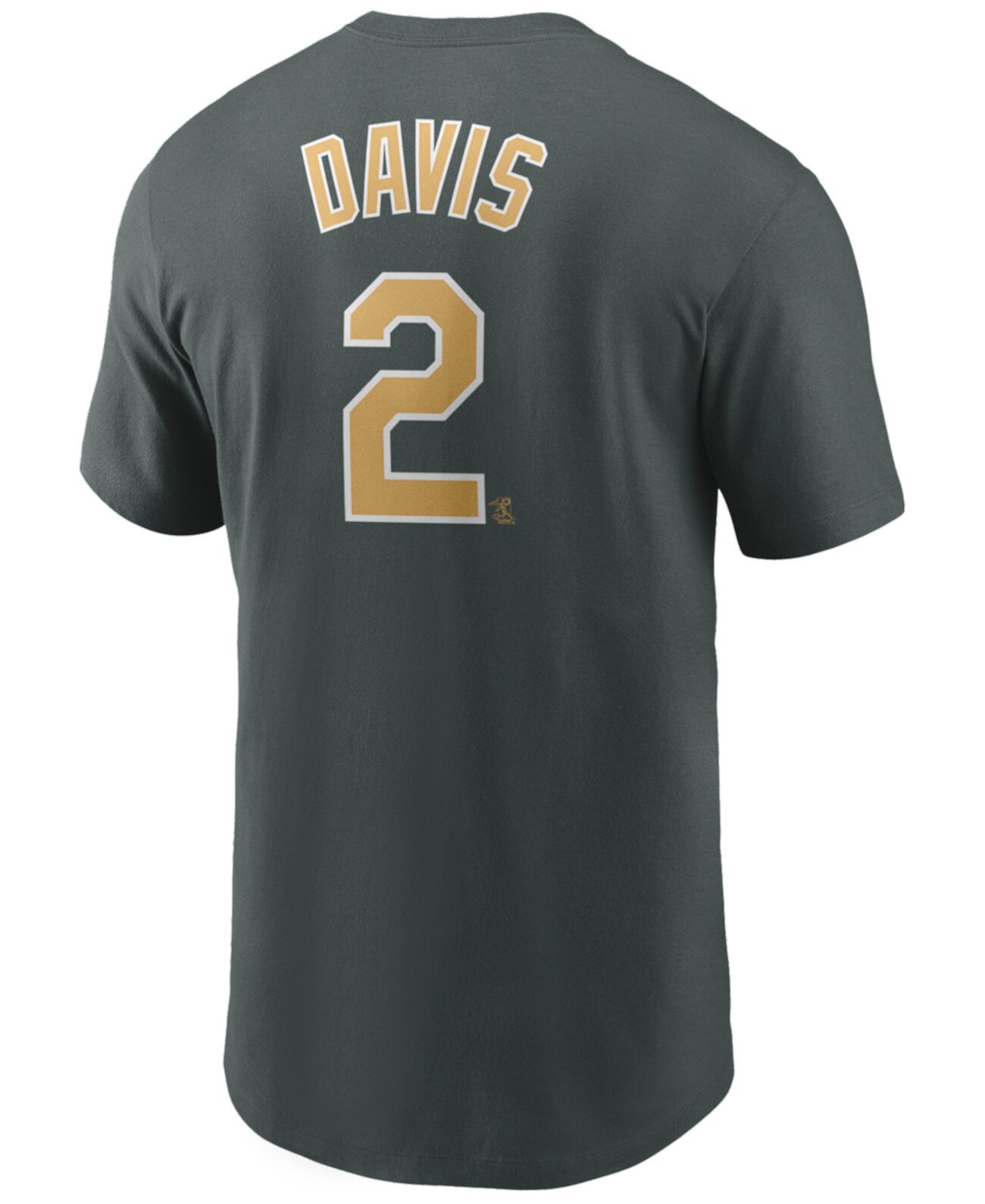Мужская футболка с именем и номером Khris Davis Oakland Athletics Nike