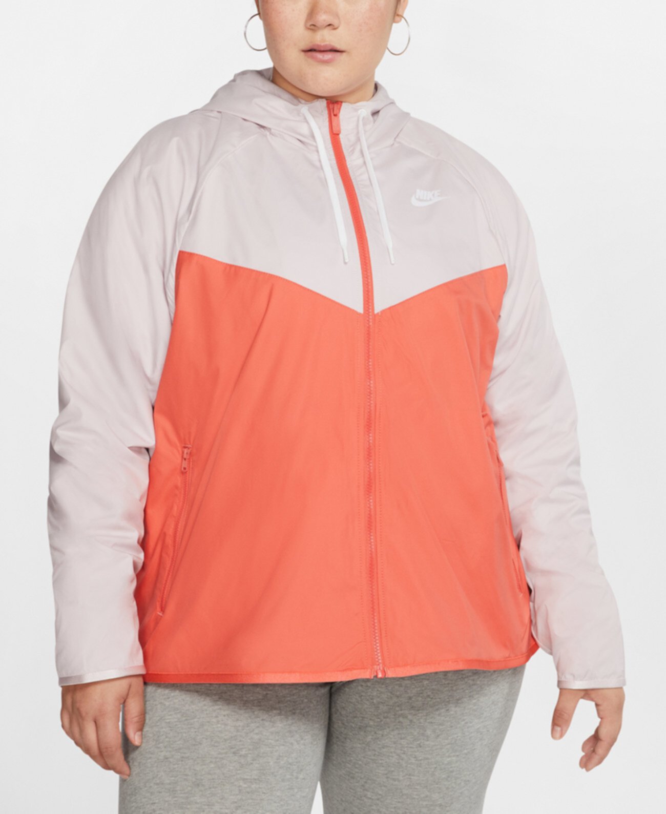 Куртка с капюшоном большого размера Windrunner Nike