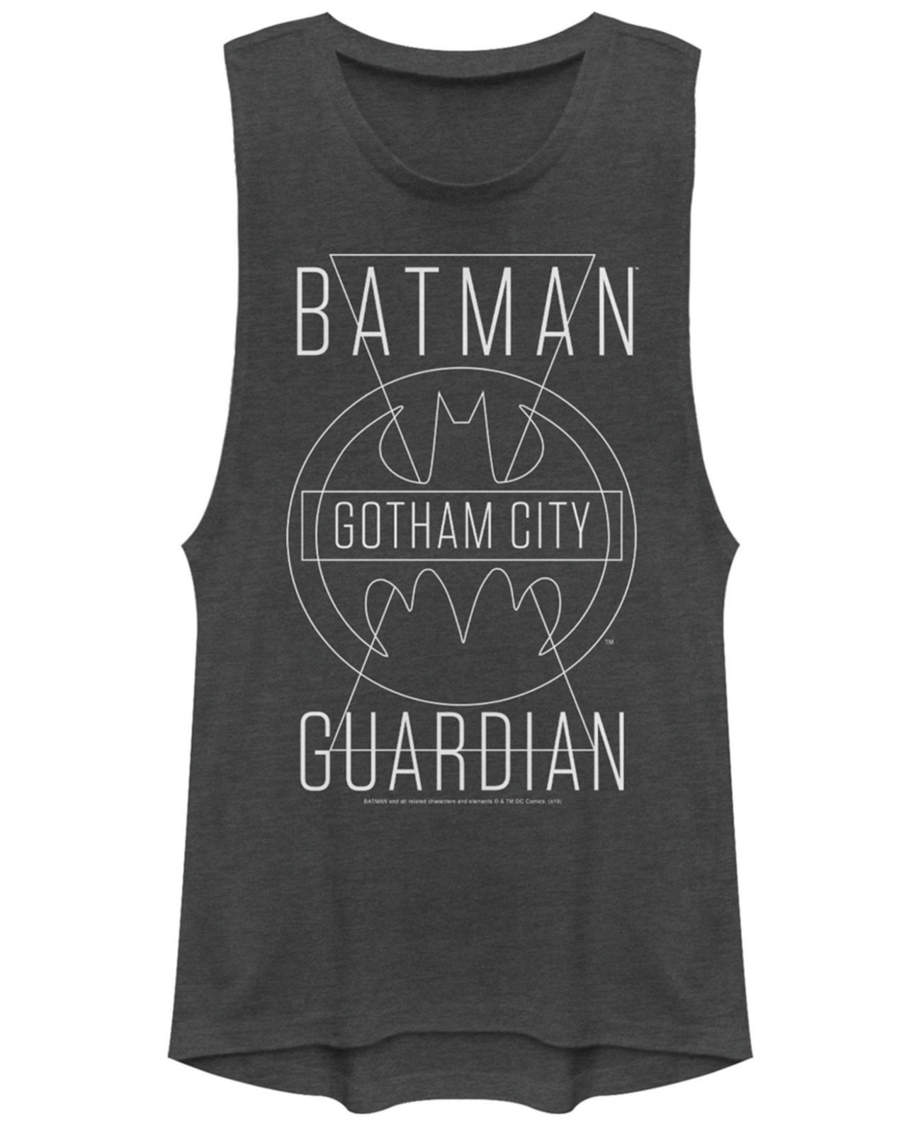 DC Batman Gotham City Guardian Festival Muscle Женский танк FIFTH SUN