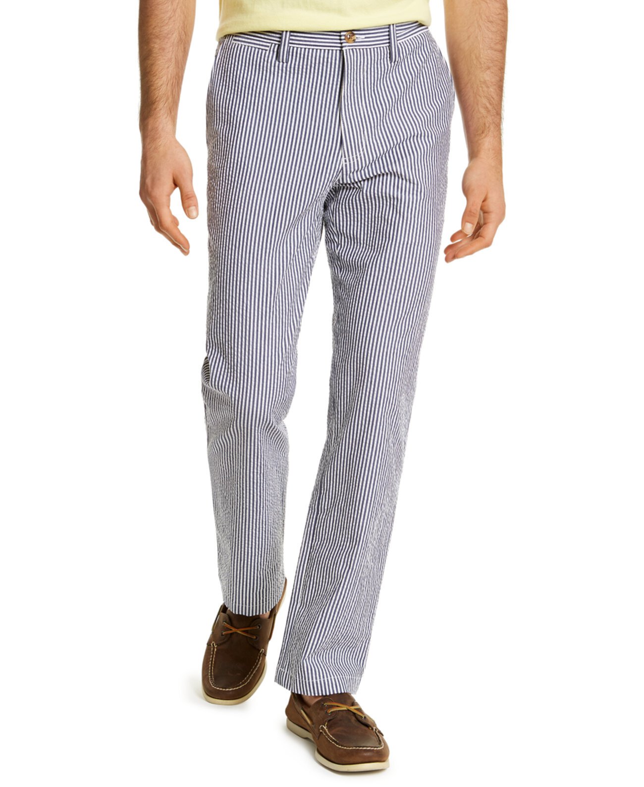 Мужские брюки Seersucker, созданные для Macy's Club Room
