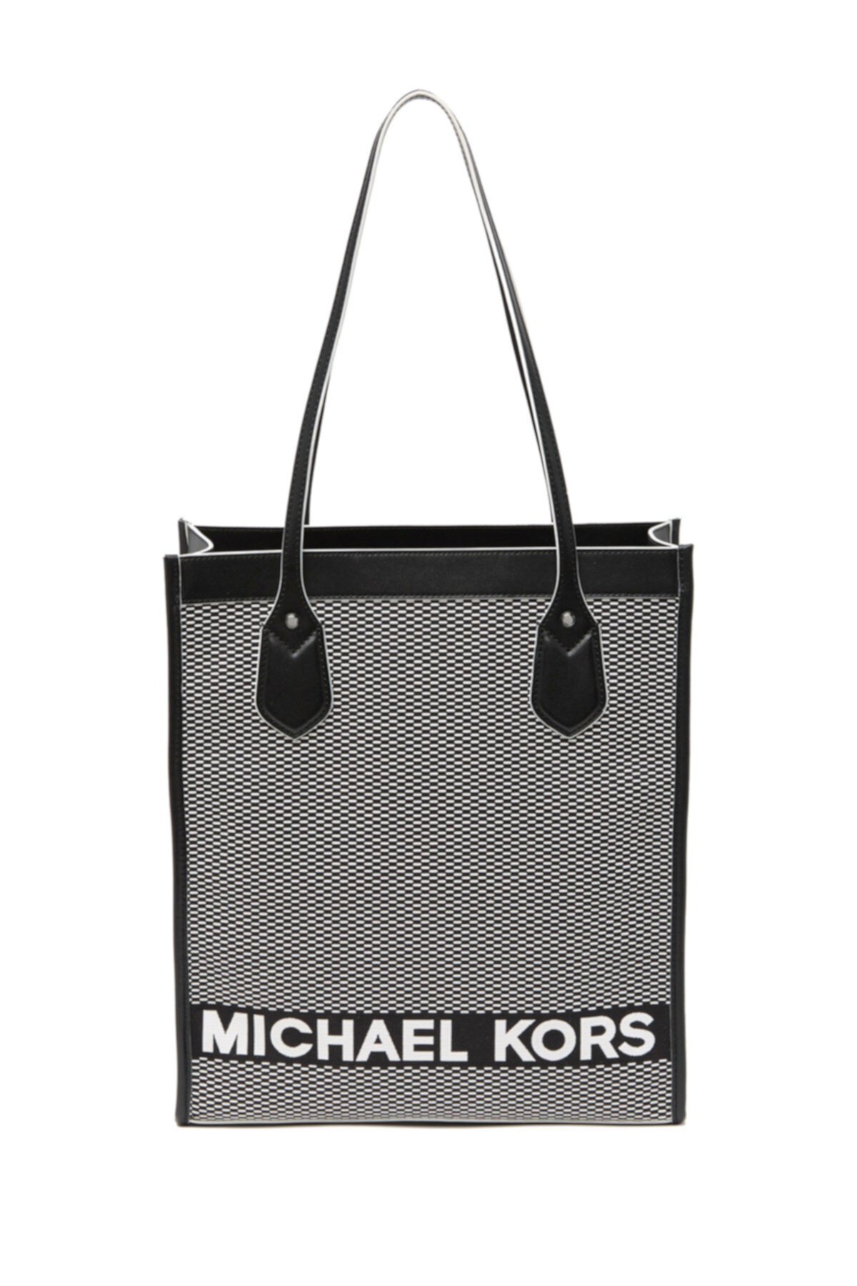 Большая сумка с кожаной отделкой Michael Kors
