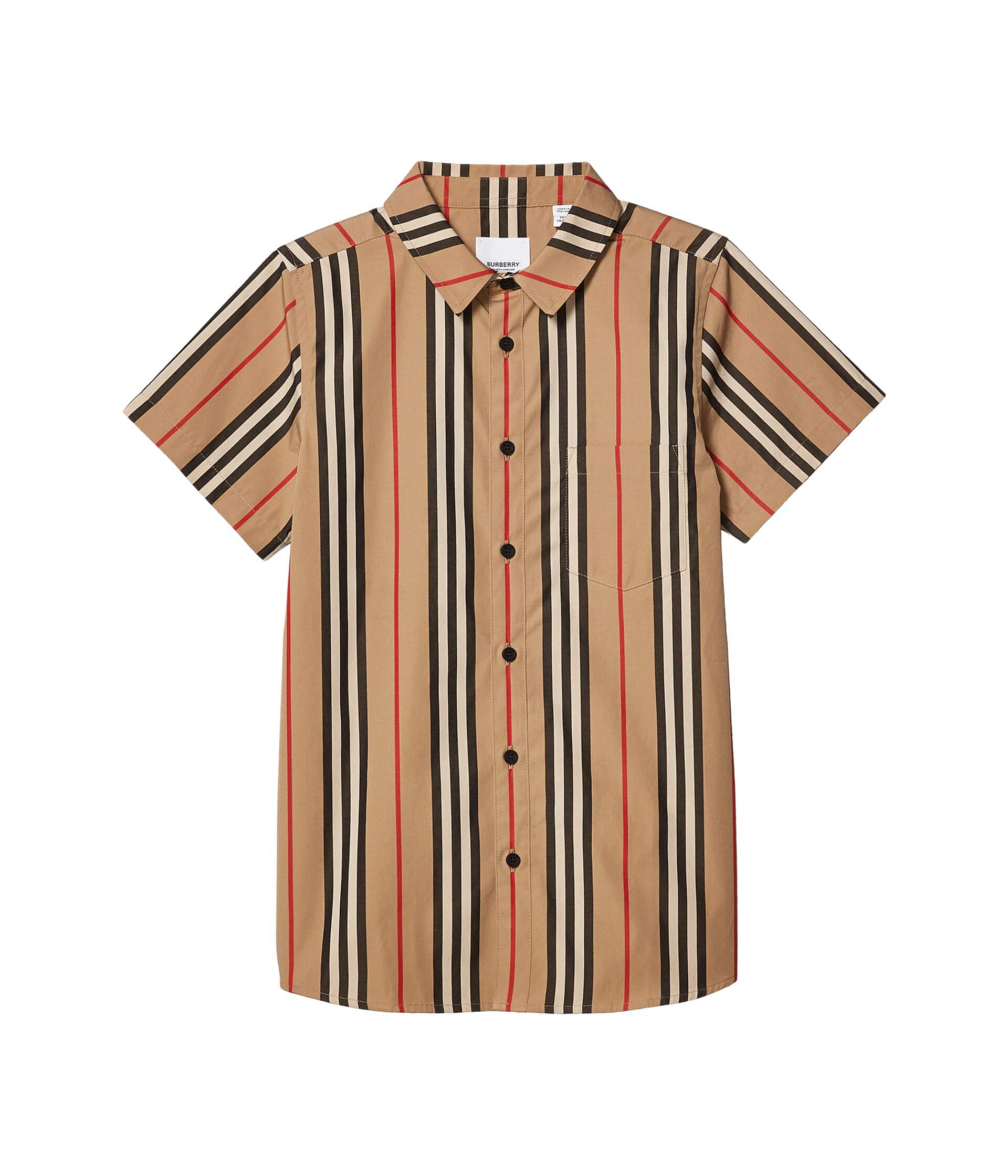 Рубашка с короткими рукавами Fredrick Icon (Маленькие дети / Большие дети) Burberry