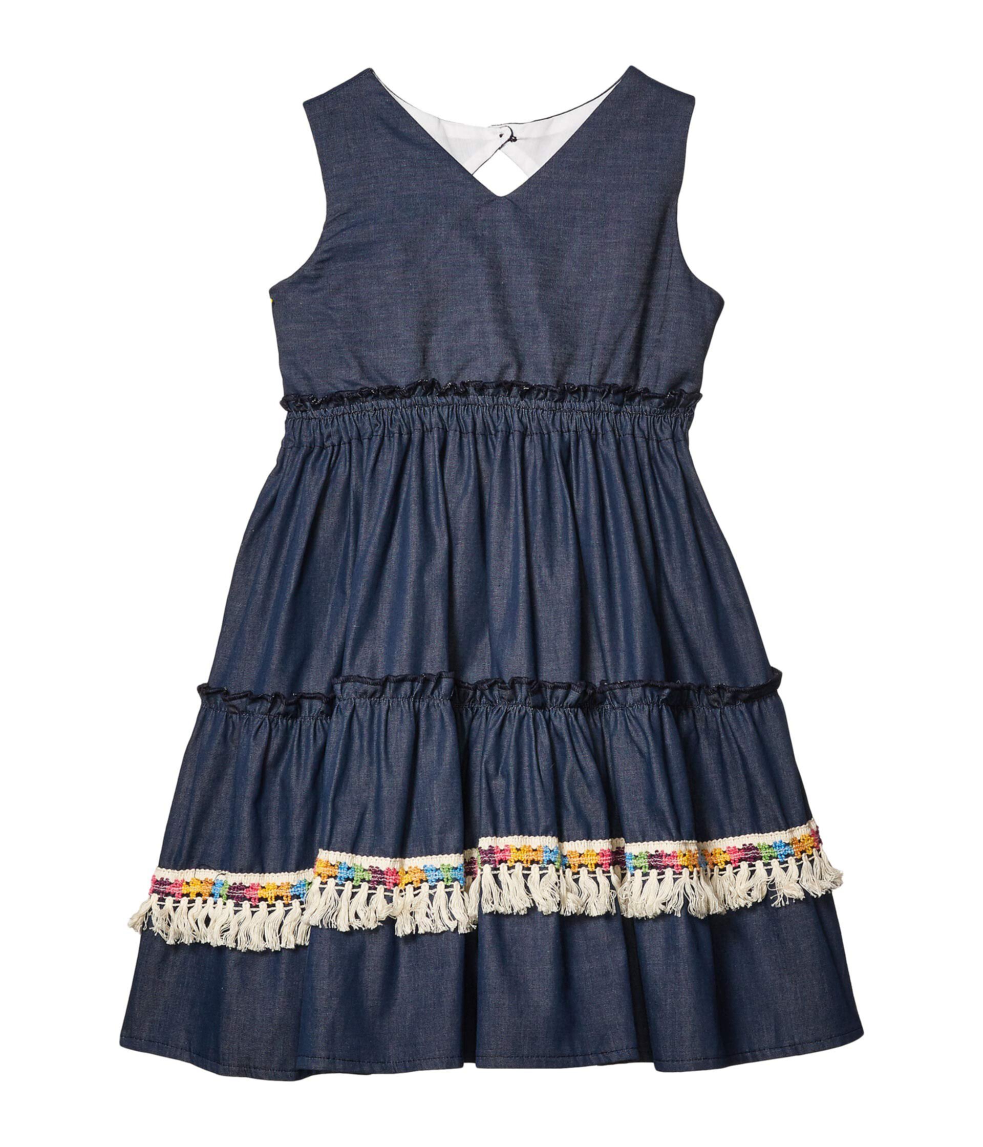 Трехуровневое платье (для маленьких детей / детей старшего возраста) Fiveloaves twofish