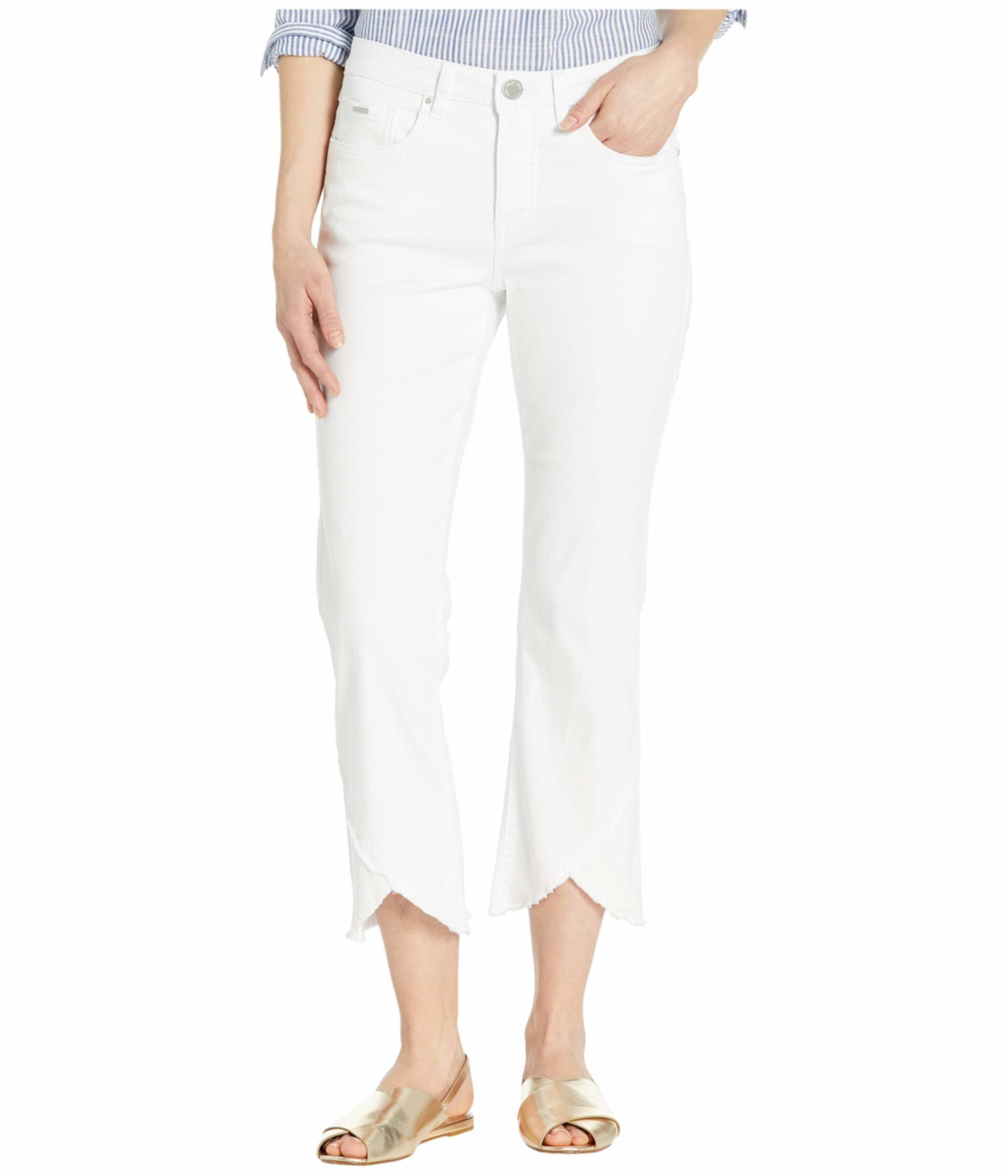Белый джинсовый крокодил Olivia Tulip Hem FDJ French Dressing Jeans
