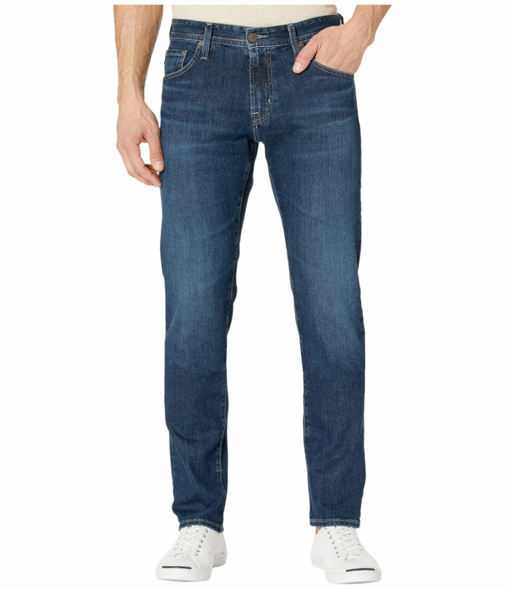Модные зауженные джинсы Tellis в цвете Грейнджер AG Adriano Goldschmied