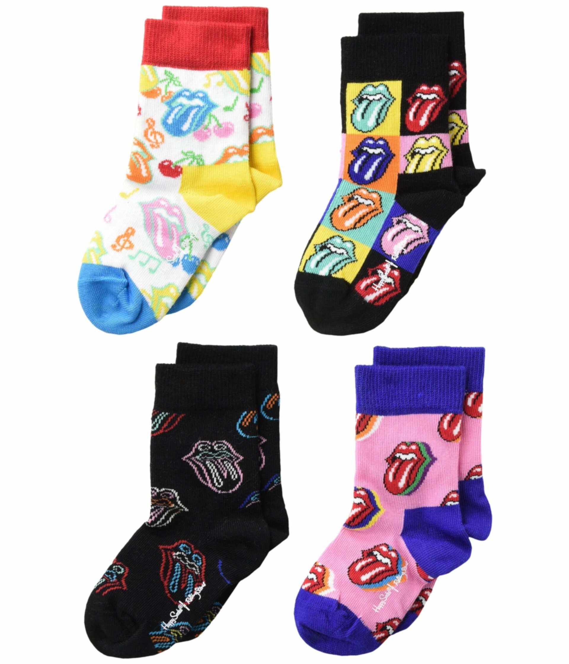 Боксерский набор для носков Rolling Stones (для малышей) Happy Socks