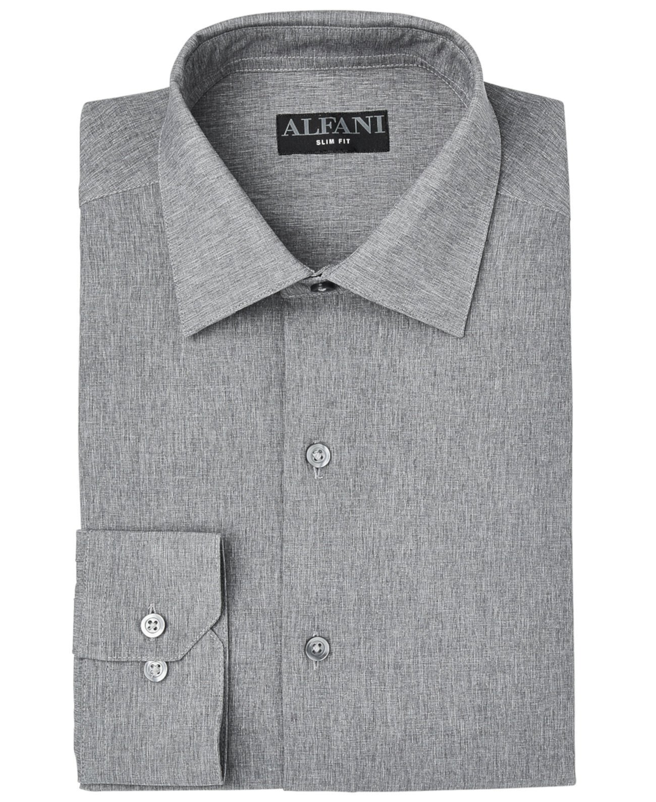 Мужская приталенная классическая рубашка из вереска, созданная для Macy's Alfani