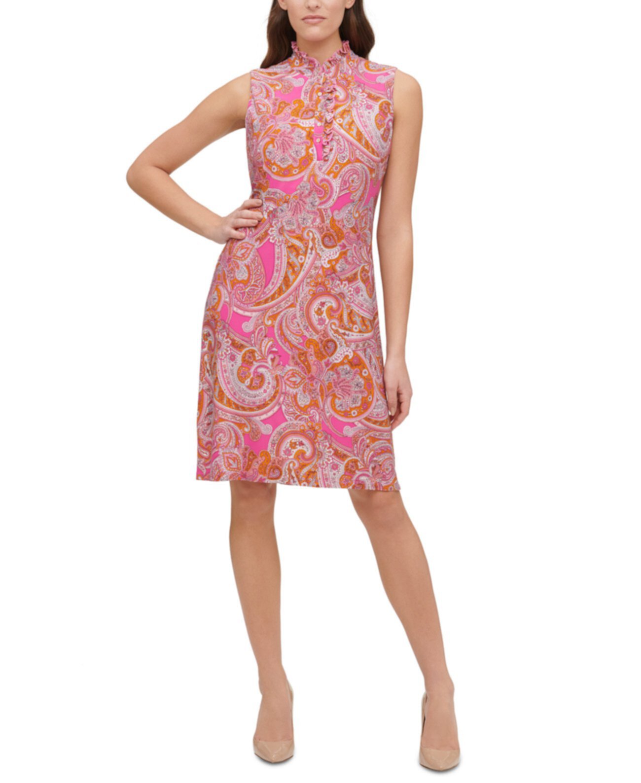 Платье A-Line с принтом пейсли с принтом Tommy Hilfiger