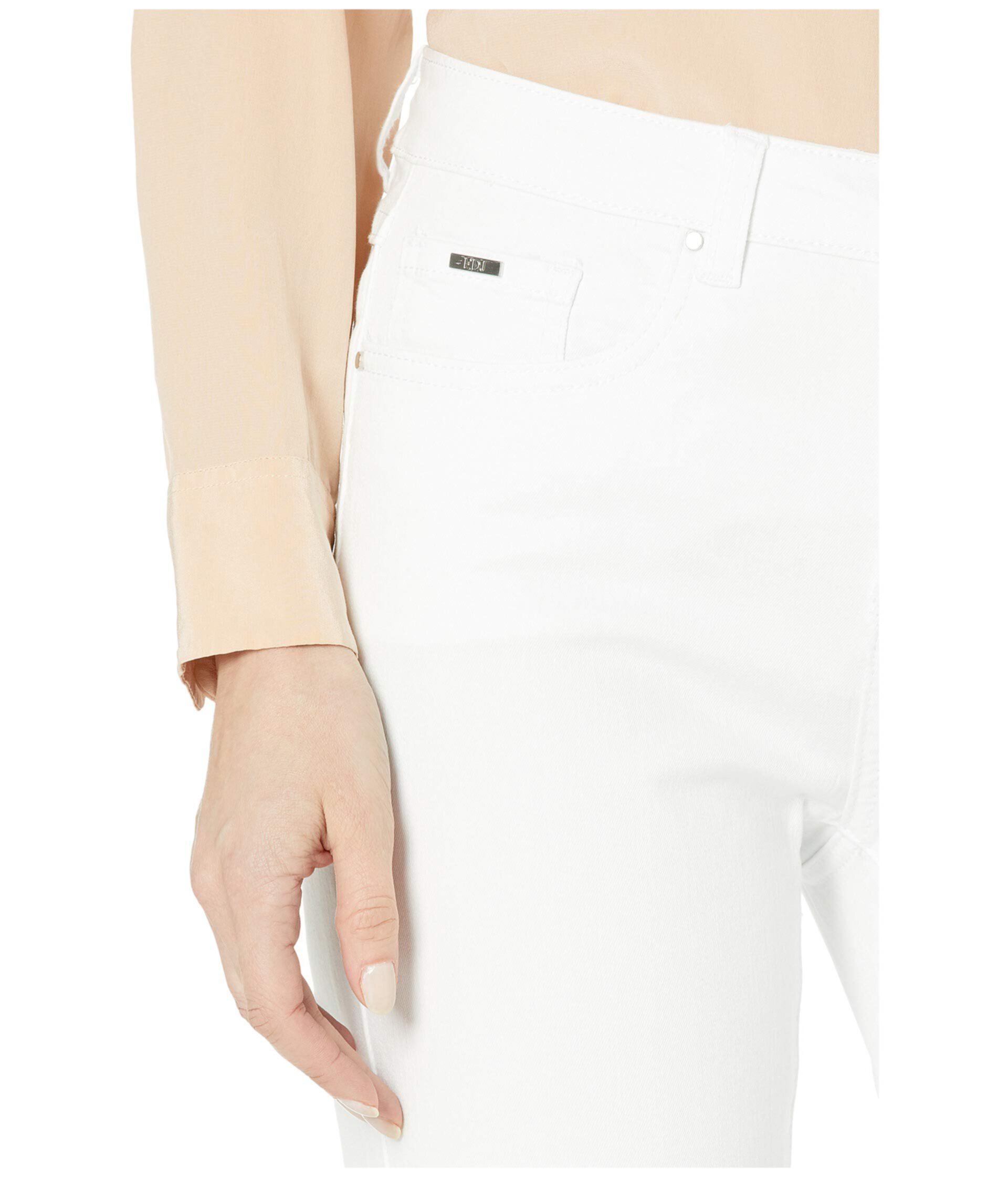 Закат Hues Denim Olivia Flare Crop в белом FDJ French Dressing Jeans