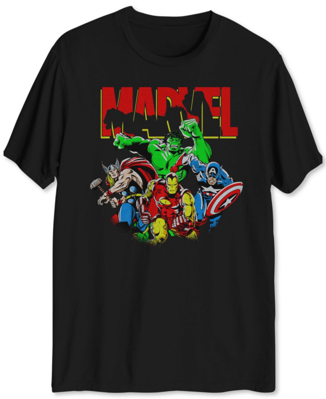 Мужская футболка с рисунком Marvel Dream Team Hybrid