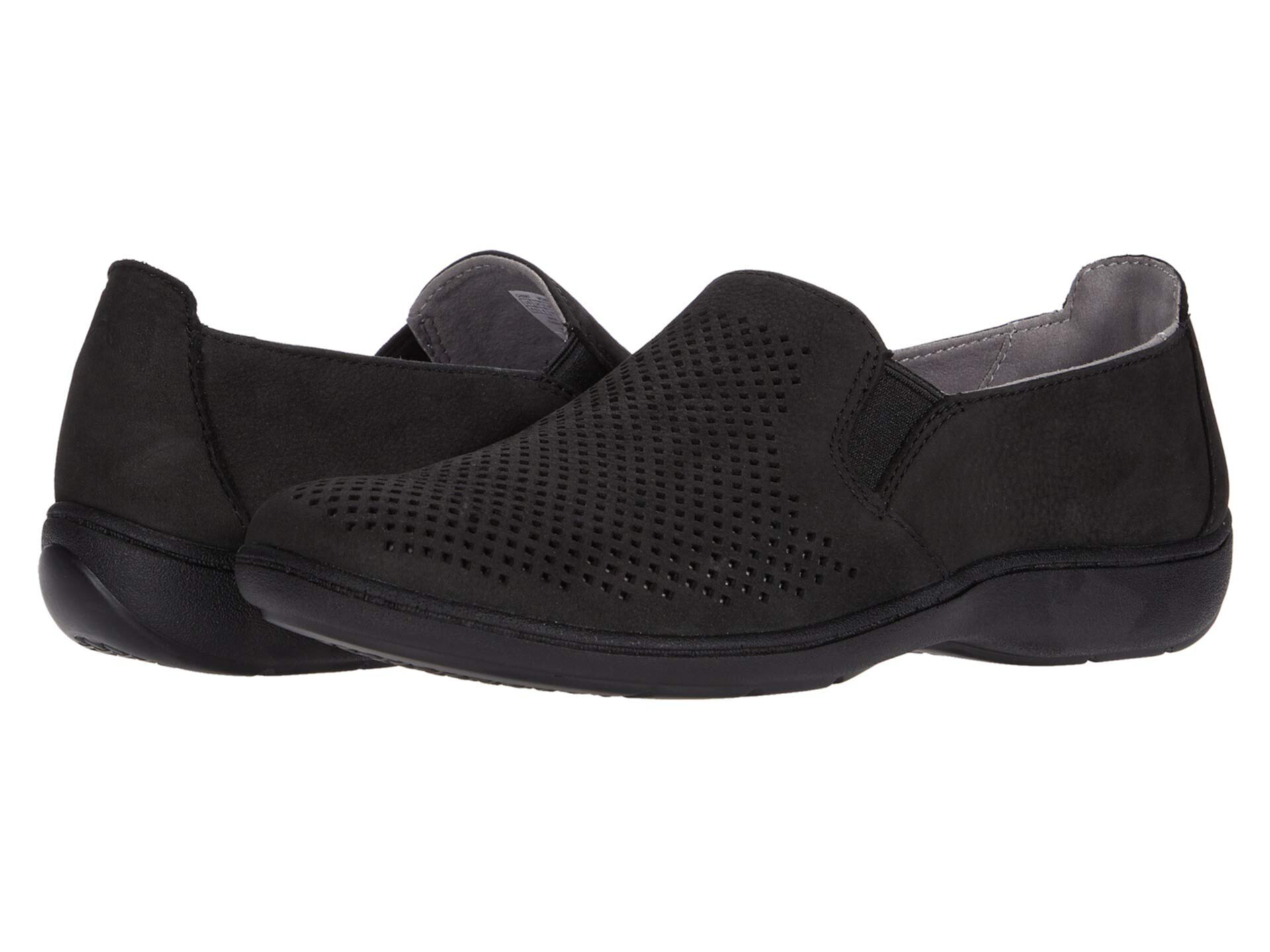 Кроссовки Aravon Lia Slip-On из замши с перфорацией и съемной амортизирующей стелькой Aravon