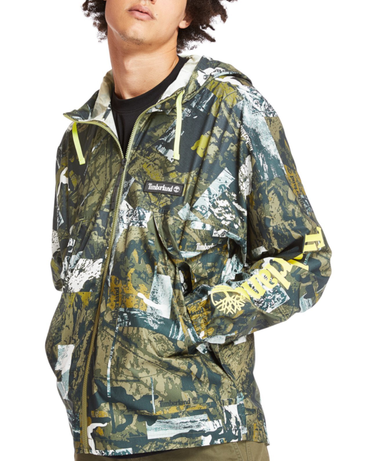 Мужская куртка-ветровка Urban с камуфляжным принтом Timberland