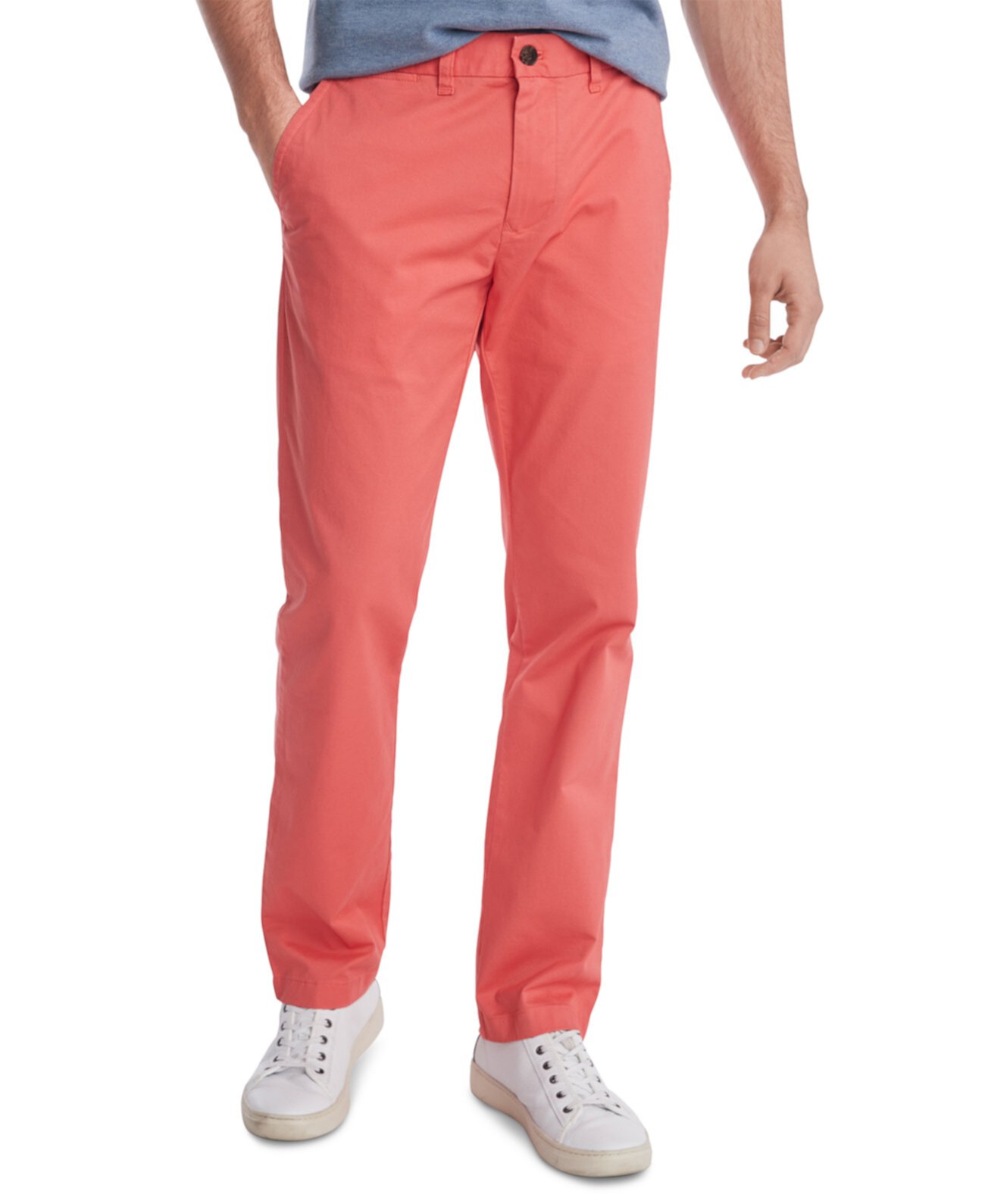 Мужские брюки TH Flex Stretch Custom-Fit Chino, созданные для Macy's Tommy Hilfiger