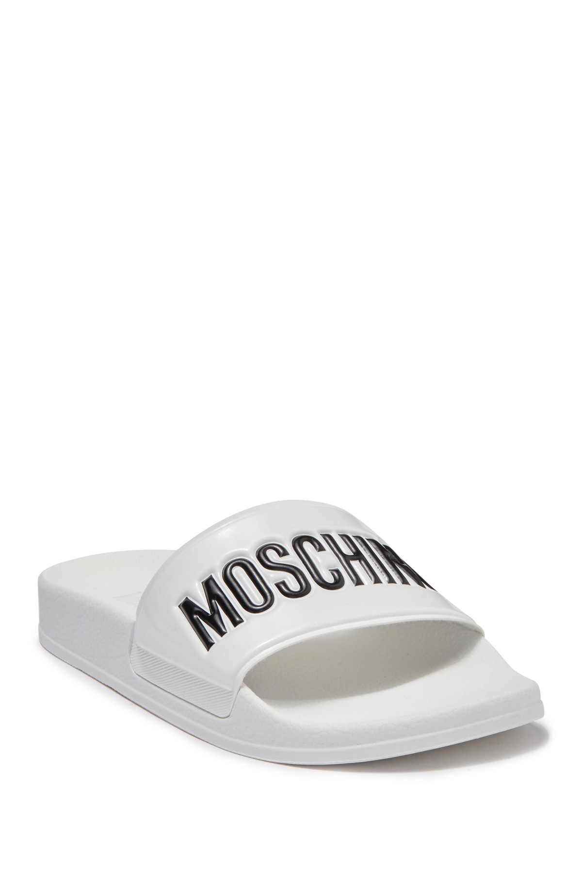 Сандалии для бассейна с логотипом Moschino