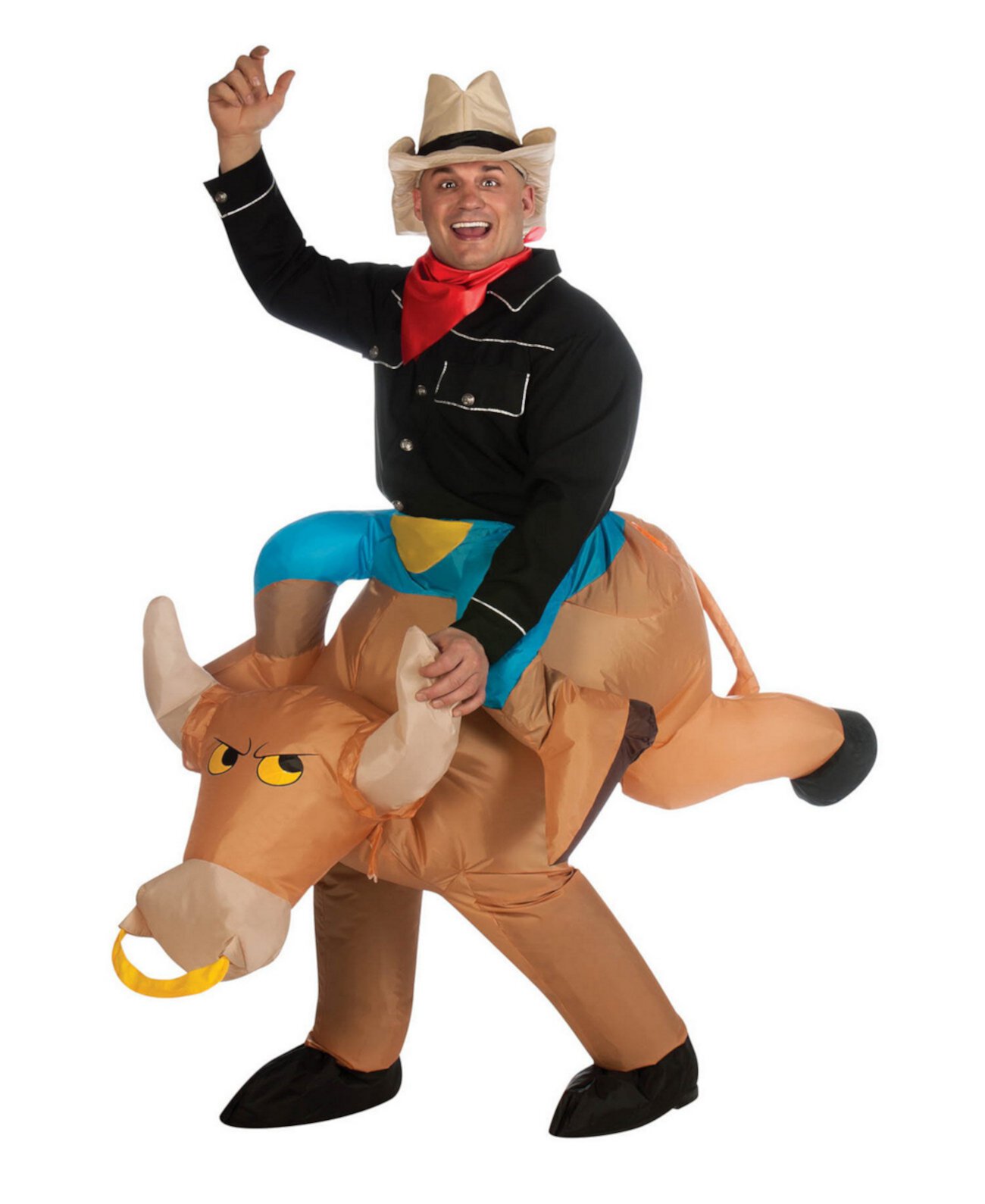 Мужской Карнавальный костюм BuySeasons Inflatable Bull Rider BuySeasons