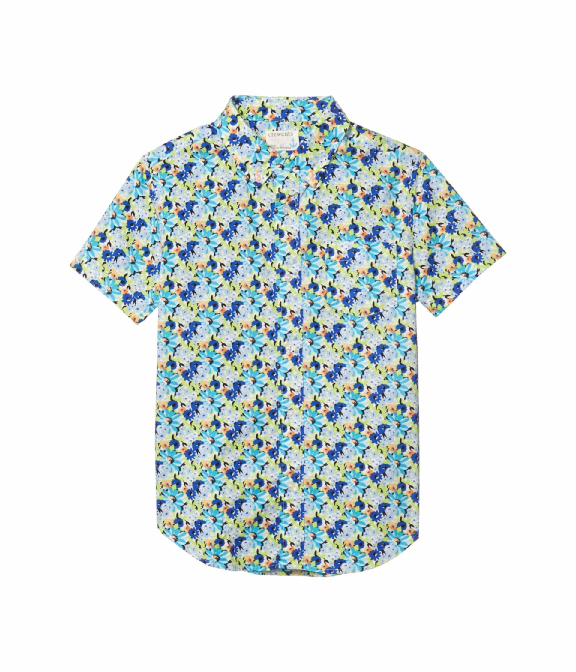 Рубашка с коротким рукавом (для малышей / маленьких детей / больших детей) J.Crew
