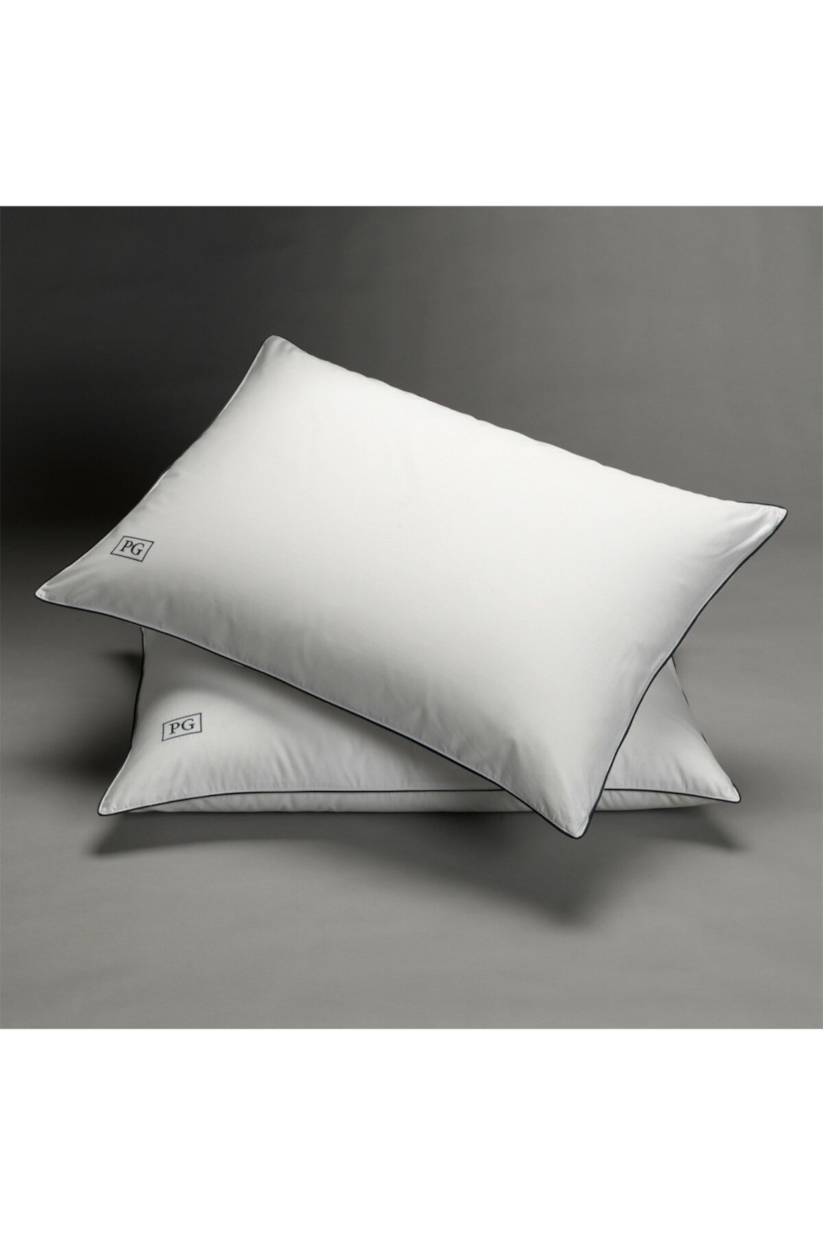 Мягкая подушка для пухового живота с белым пухом - набор из 2 - стандартный / размер Queen Pillow Guy