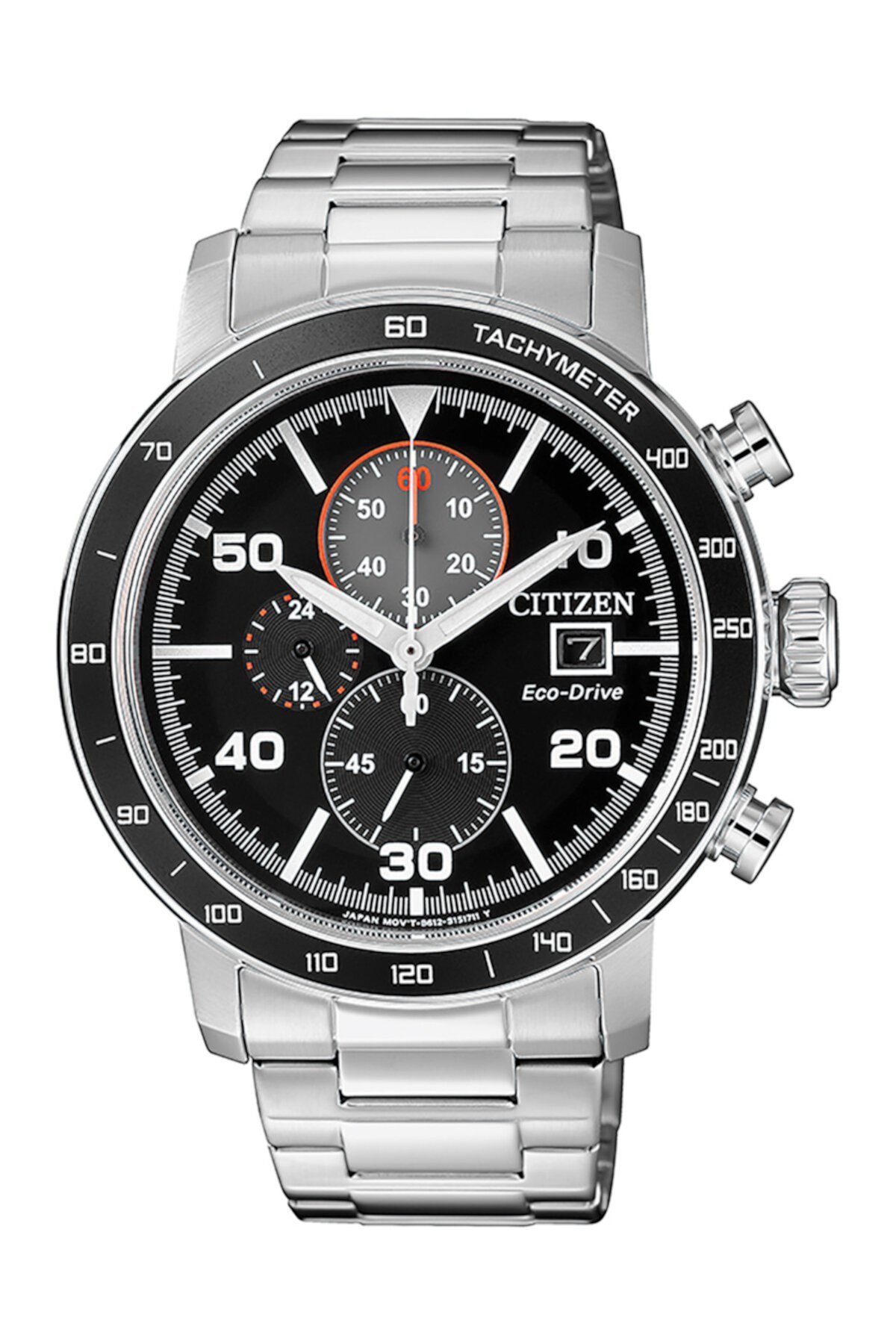 Мужские часы Eco-Drive Global Collection с черным циферблатом, 40 мм Citizen