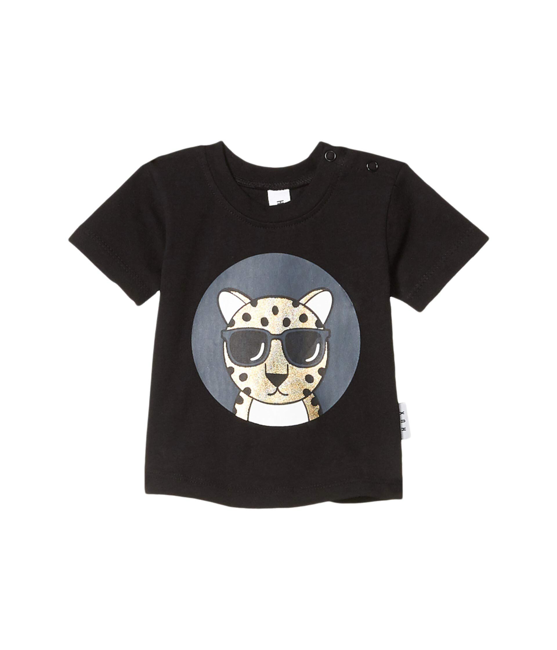 Леопардовая футболка (младенец / малыш) HUXBABY
