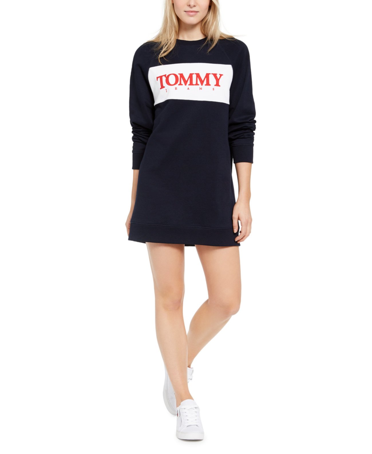 Платье-толстовка с логотипом Tommy Jeans