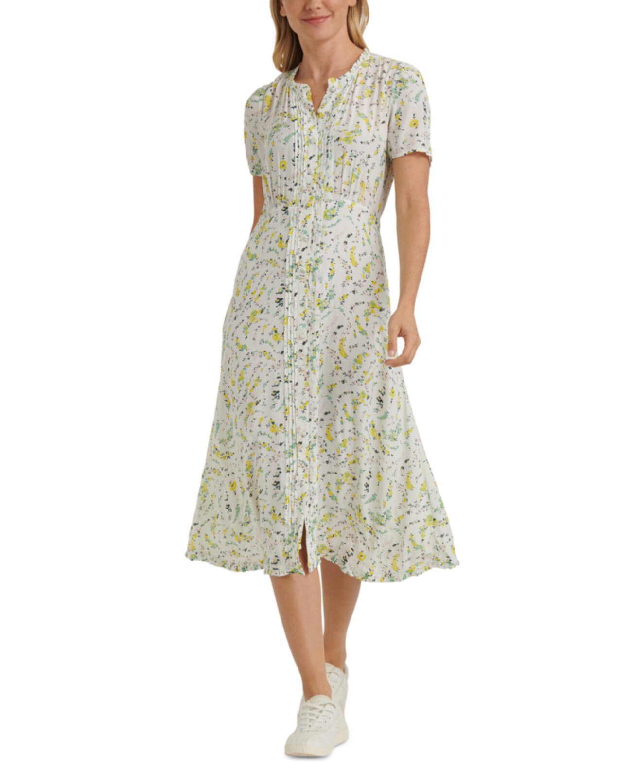 Плиссированное платье с цветочным принтом Penelope Lucky Brand