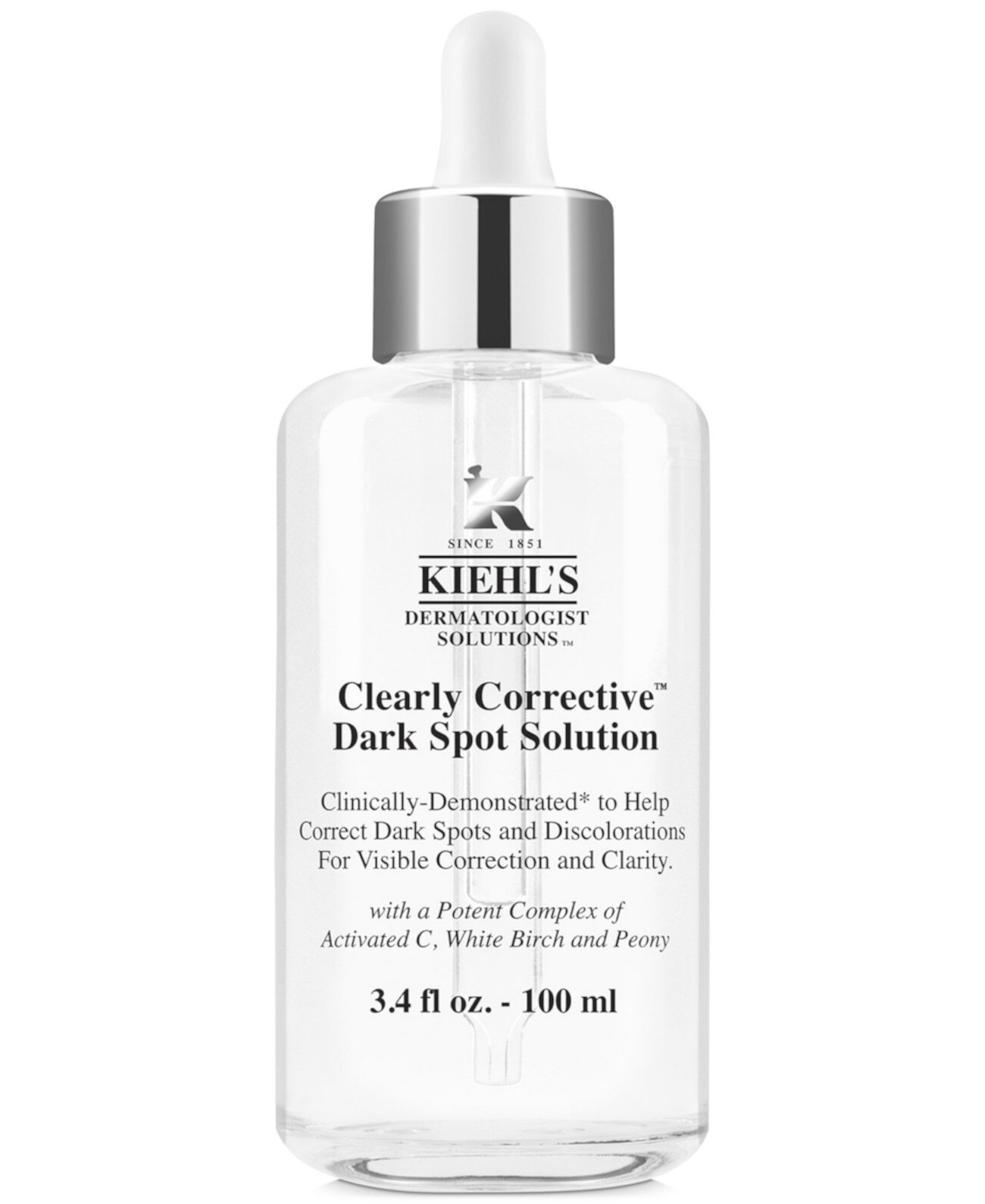 Dermatologist Solutions Clearly Corrective Dark Spot Solution, 3.8 oz. Kiehl's Since 1851